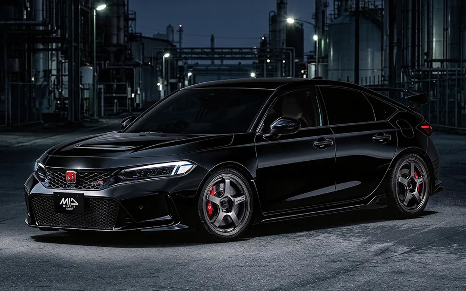 MIDレーシング「R50 EVO」×ホンダ「シビックTYPE R」装着イメージ