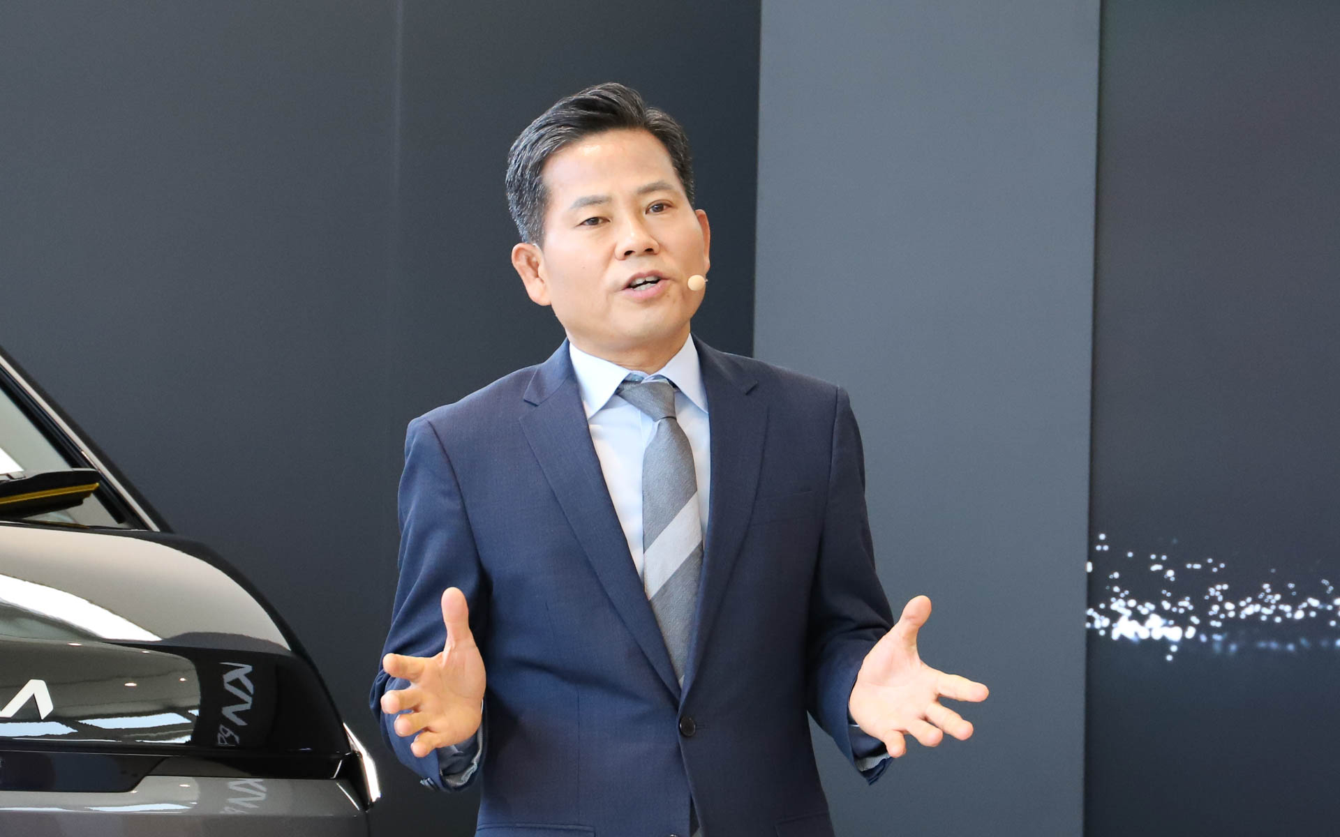 Kia Corporation 副社長キム・サンデ氏