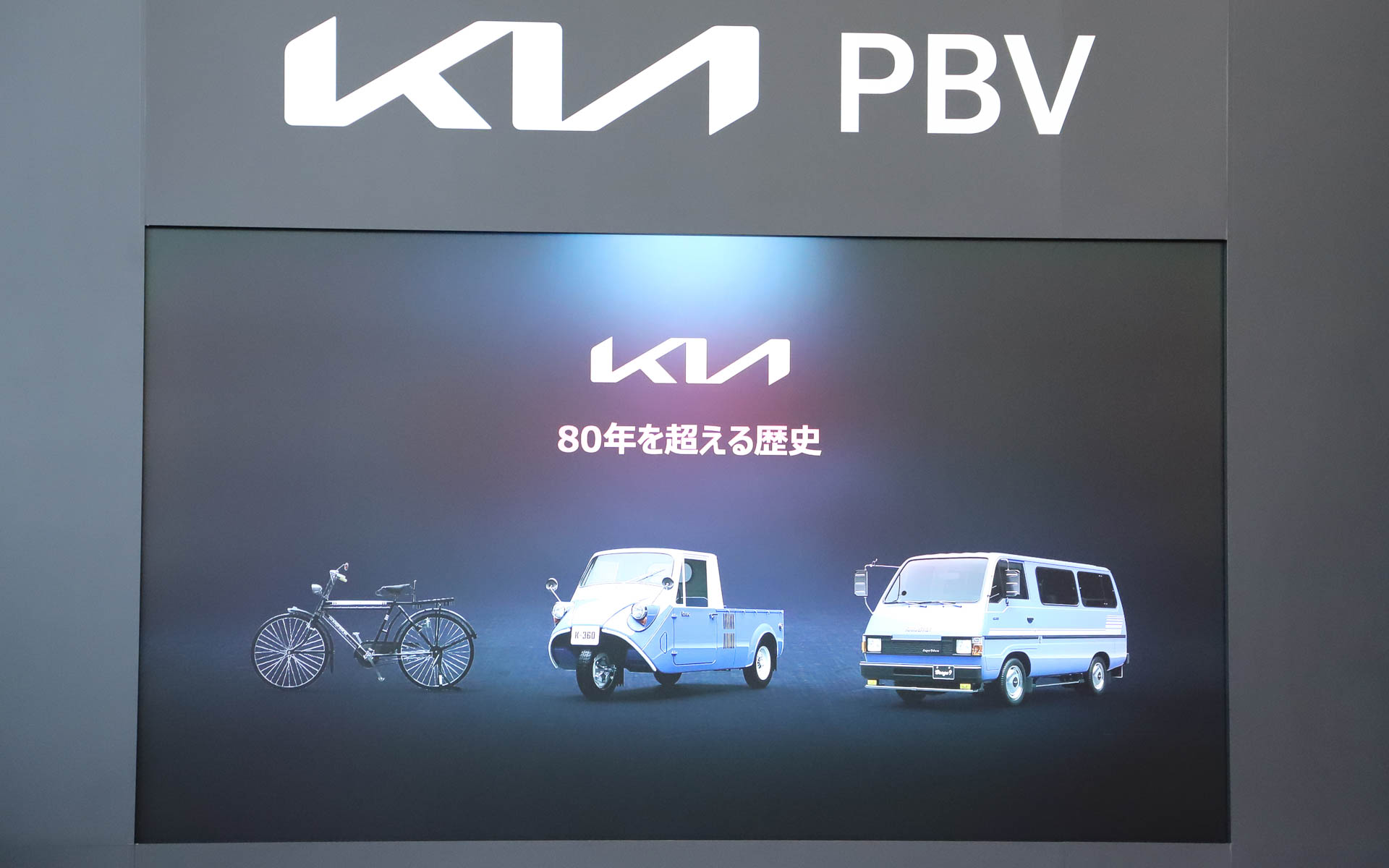 Kiaは80年を超える歴史を持つ