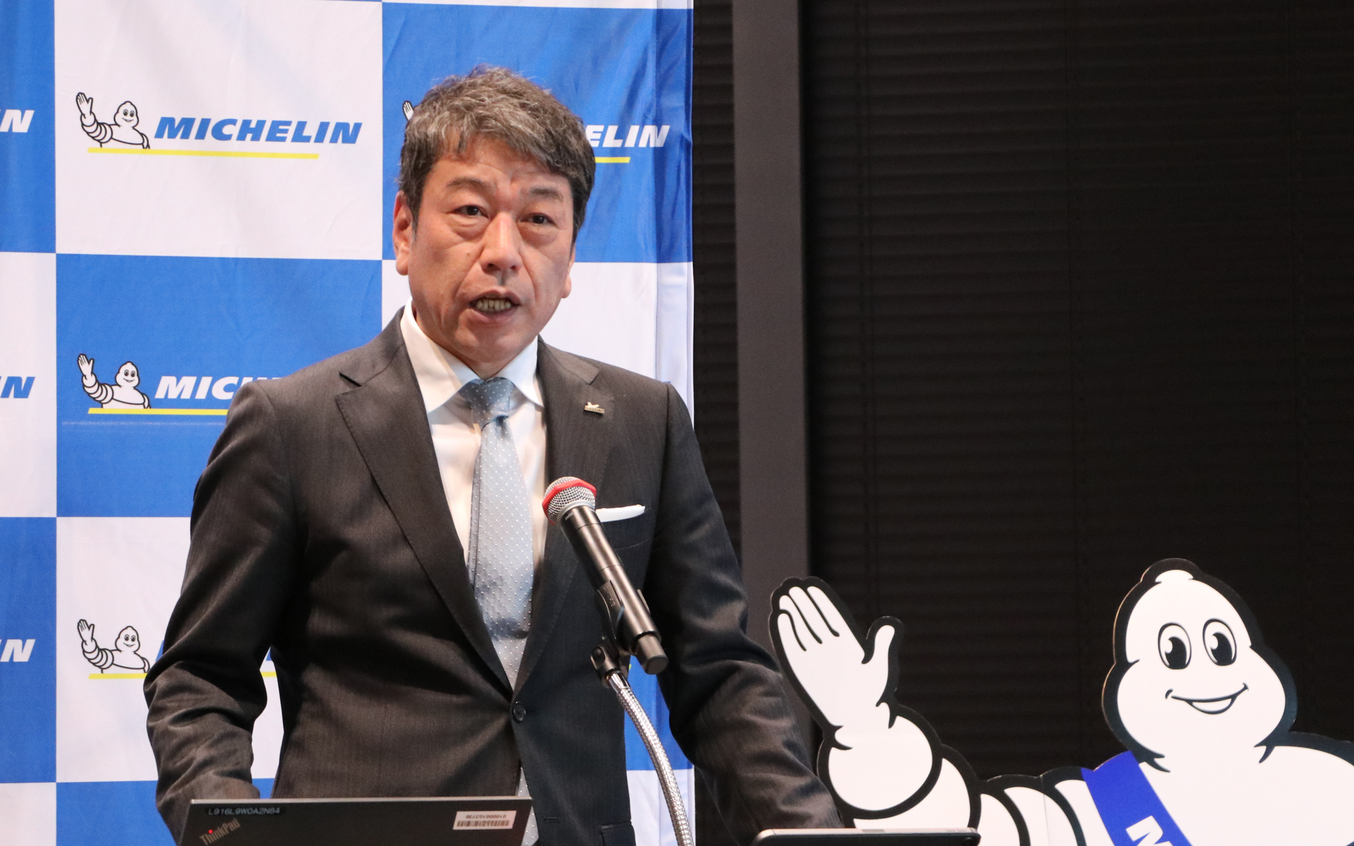 日本ミシュランタイヤ株式会社 代表取締役社長 須藤元氏