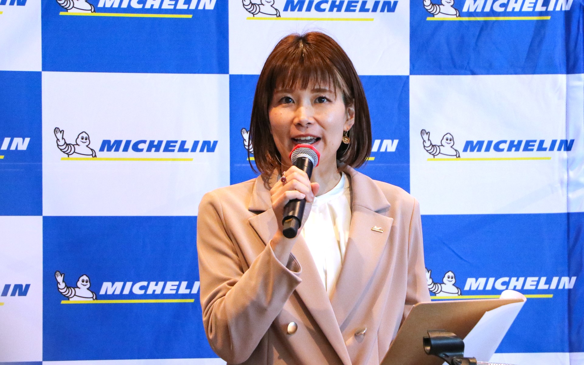 日本ミシュランタイヤ 乗用車商用車事業部 マーケティング部ディレクターの梶恵子氏