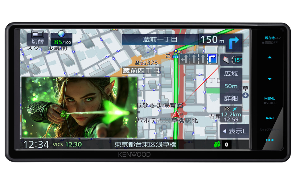 ケンウッド、“彩速ナビ”「TYPE L」シリーズ2026年モデル ゼンリン製