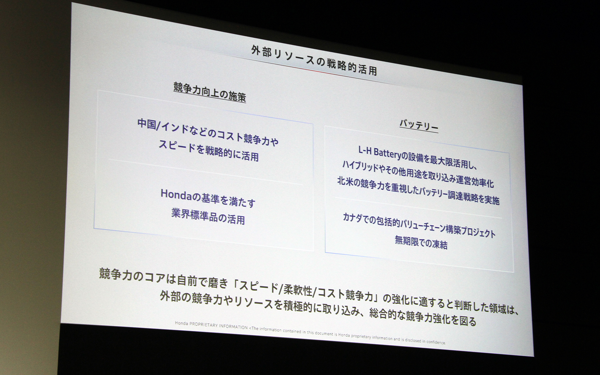 「外部リソースの戦略的活用」