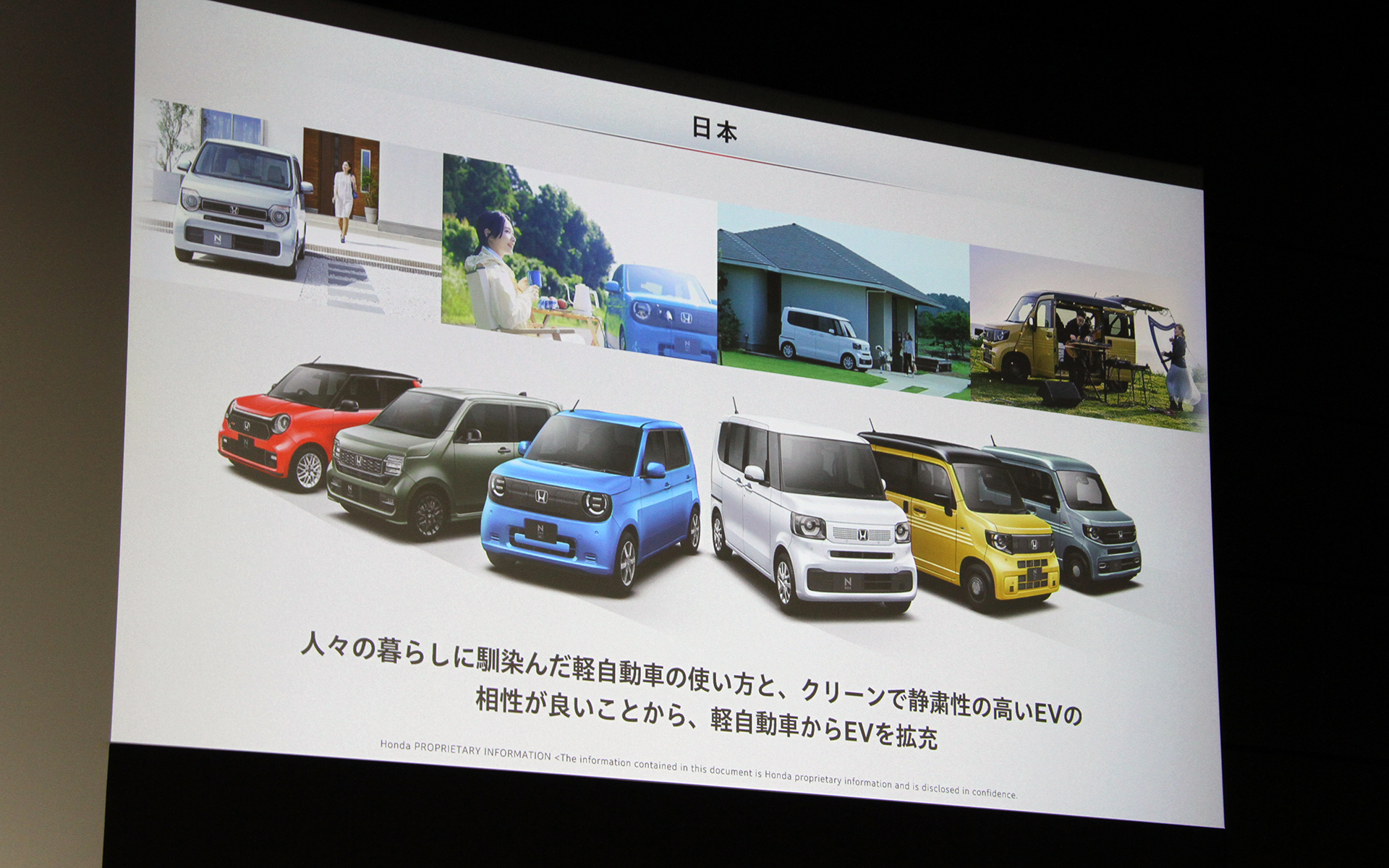 日本では軽自動車からEVを拡充していく