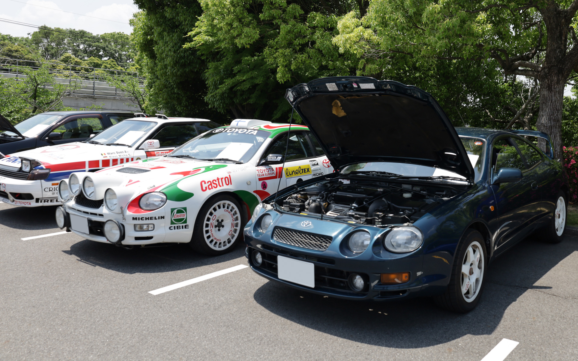 珍しいトヨタ車も