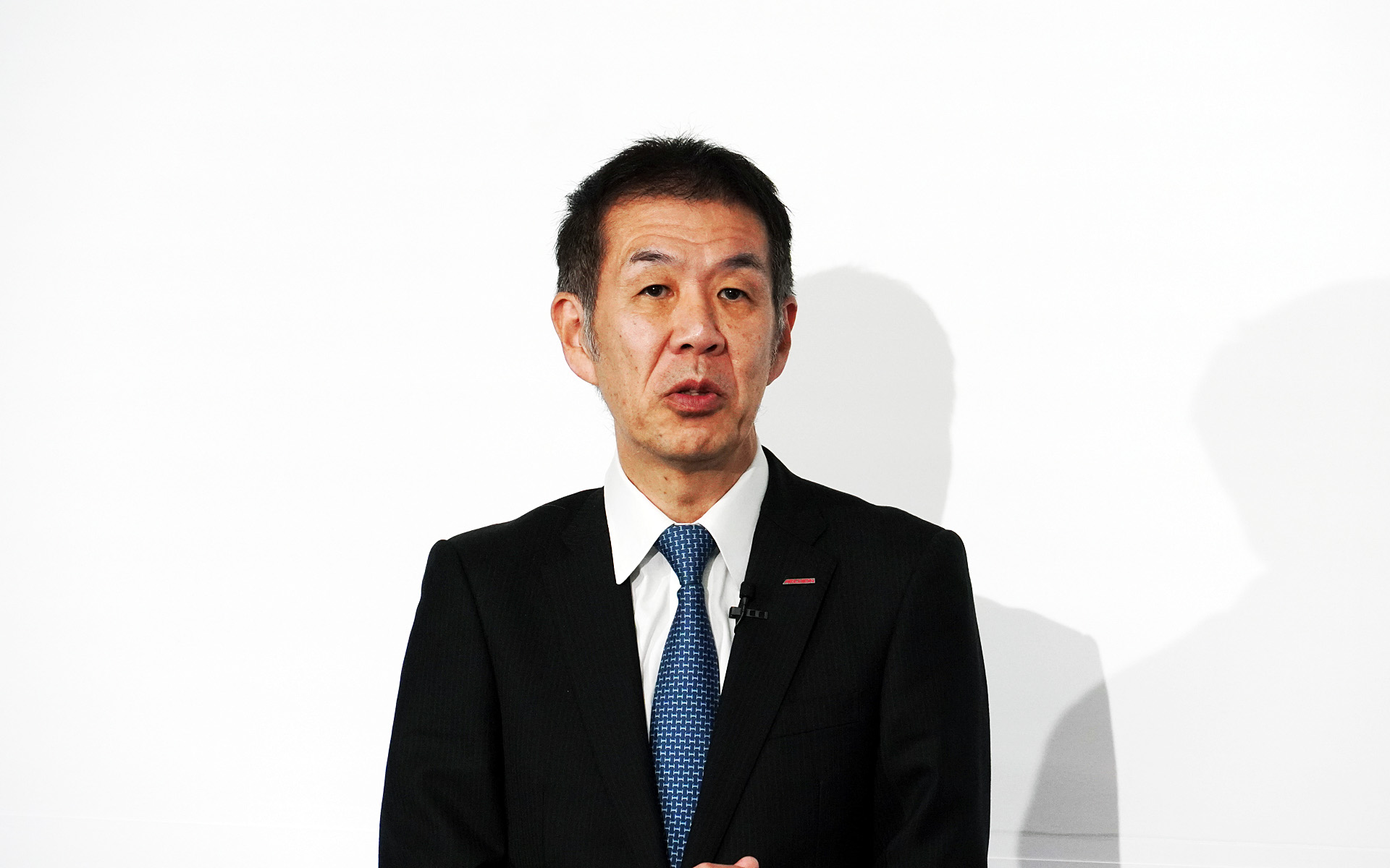 統合プラットフォーム戦略を説明する小木曽聡氏