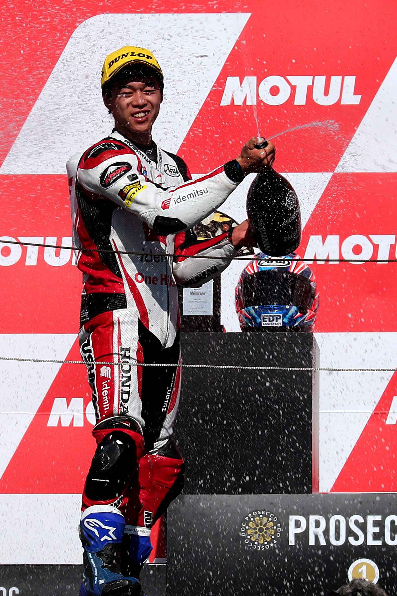 2022年MotoGP日本グランプリ Moto2で優勝した小椋藍選手