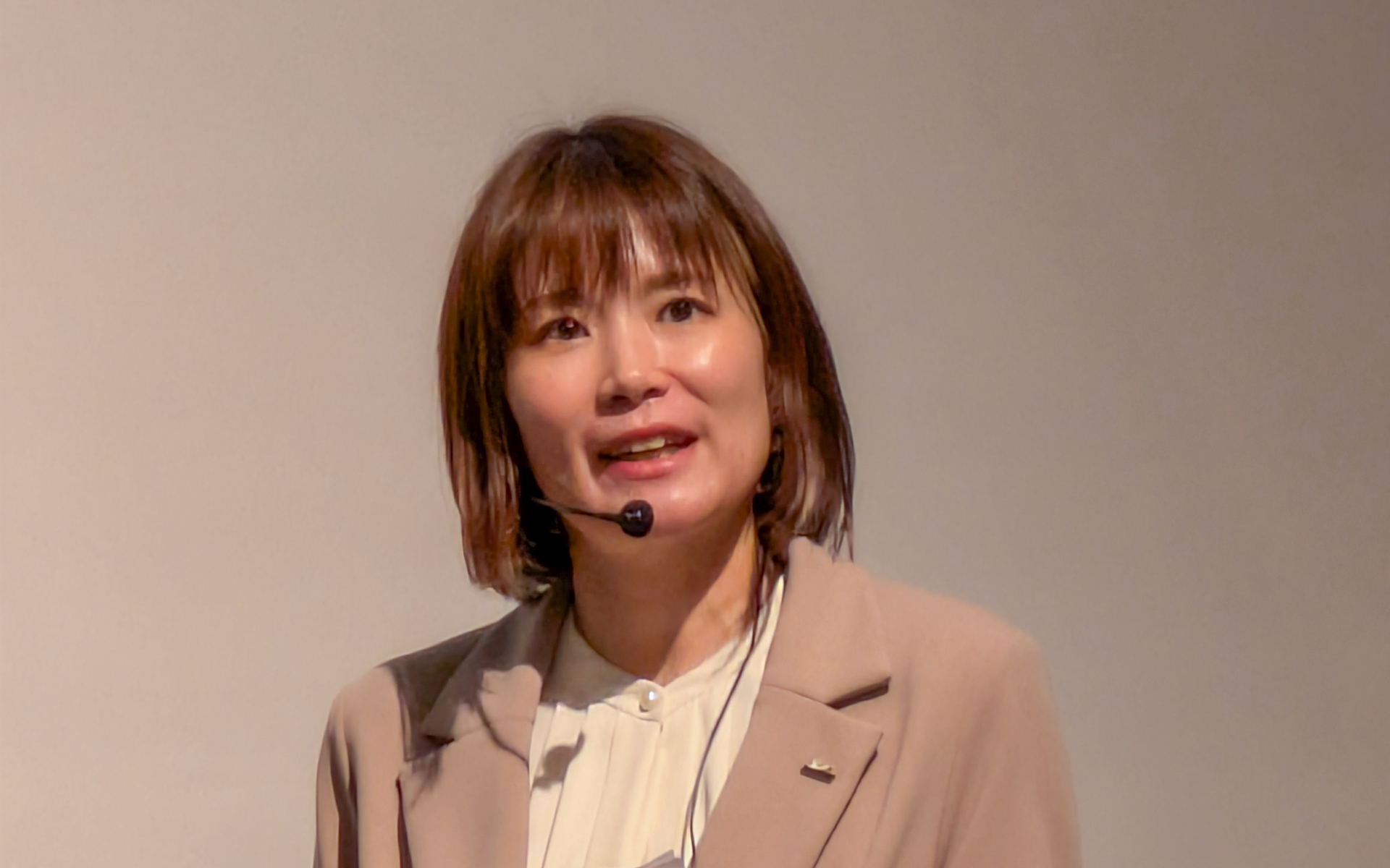 日本ミシュランタイヤ株式会社 執行役員 乗用車商用車事業部 マーケティング部ディレクター 梶恵子氏