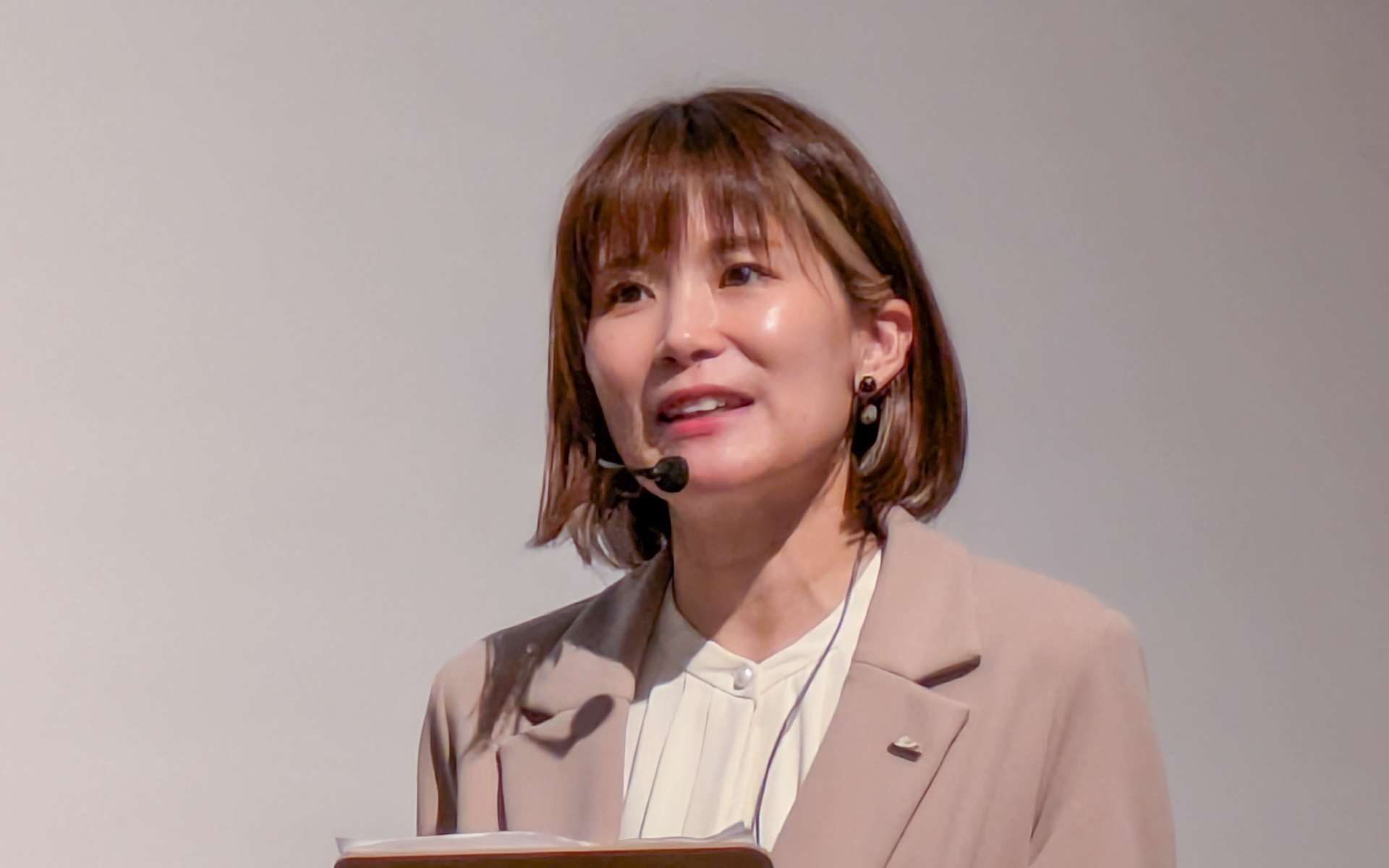日本ミシュランタイヤ株式会社 執行役員 乗用車商用車事業部 マーケティング部ディレクター 梶恵子氏