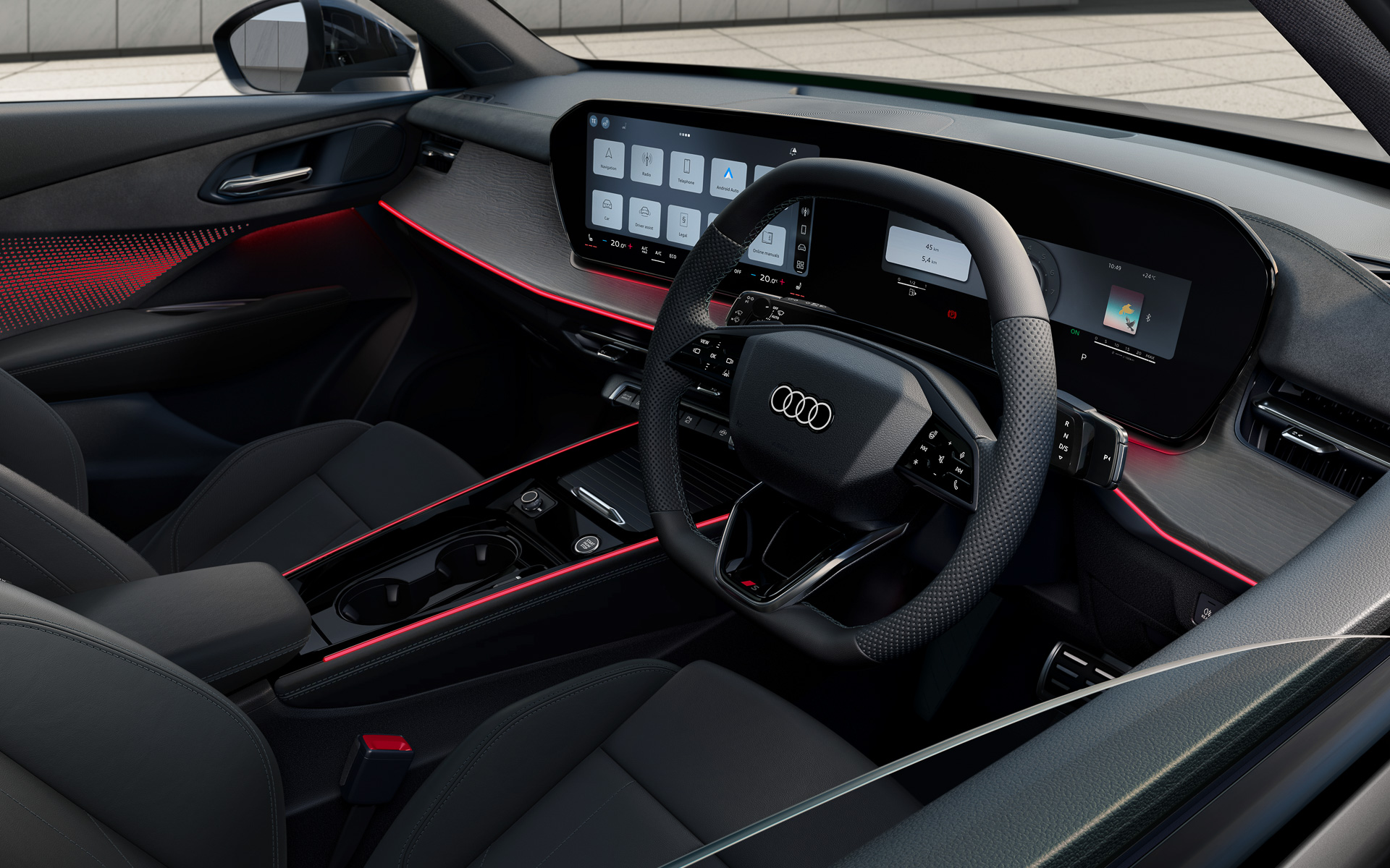 「Q3 スポーツバック matte edition」は200台限定で用意され、純正マットペイント、マデイラブラウンマットを採用