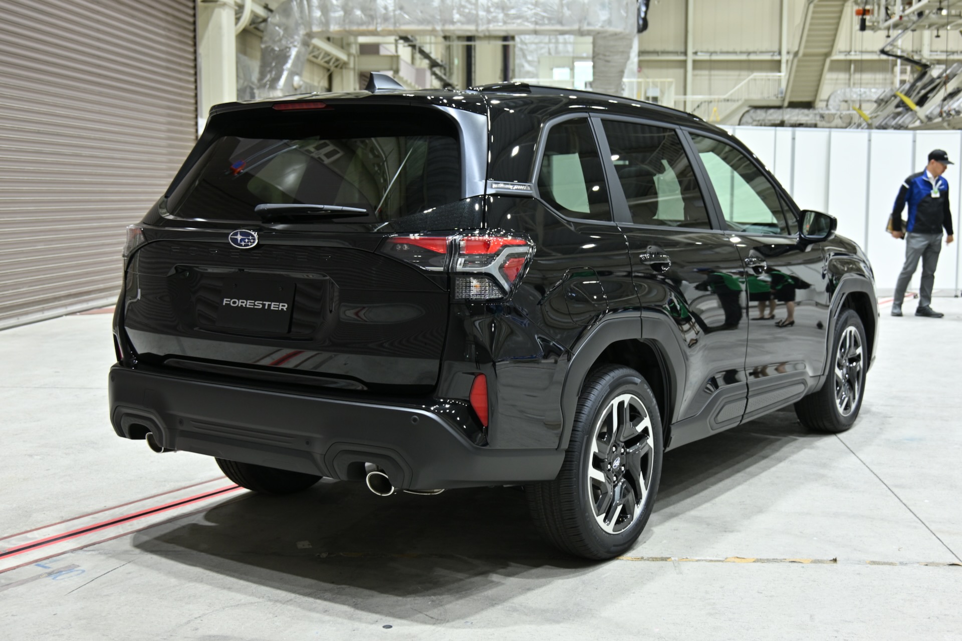 展示されたのは「Touring EX」グレード