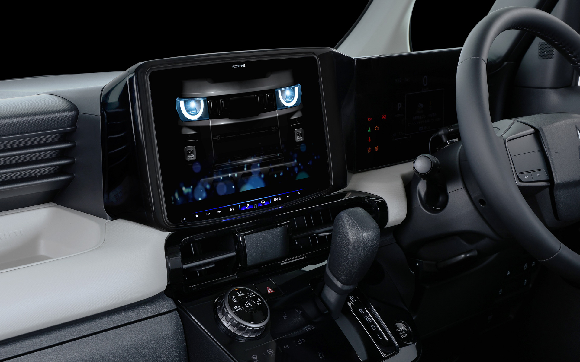 三菱自動車「デリカミニ」専用11型大画面ナビ「PF11NX2S-DM-BA-AM」