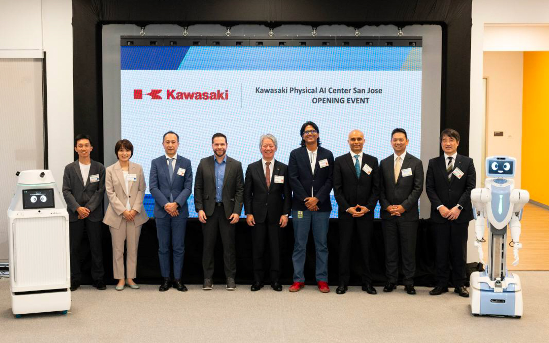 Kawasaki Physical AI Center San Joseの開所式