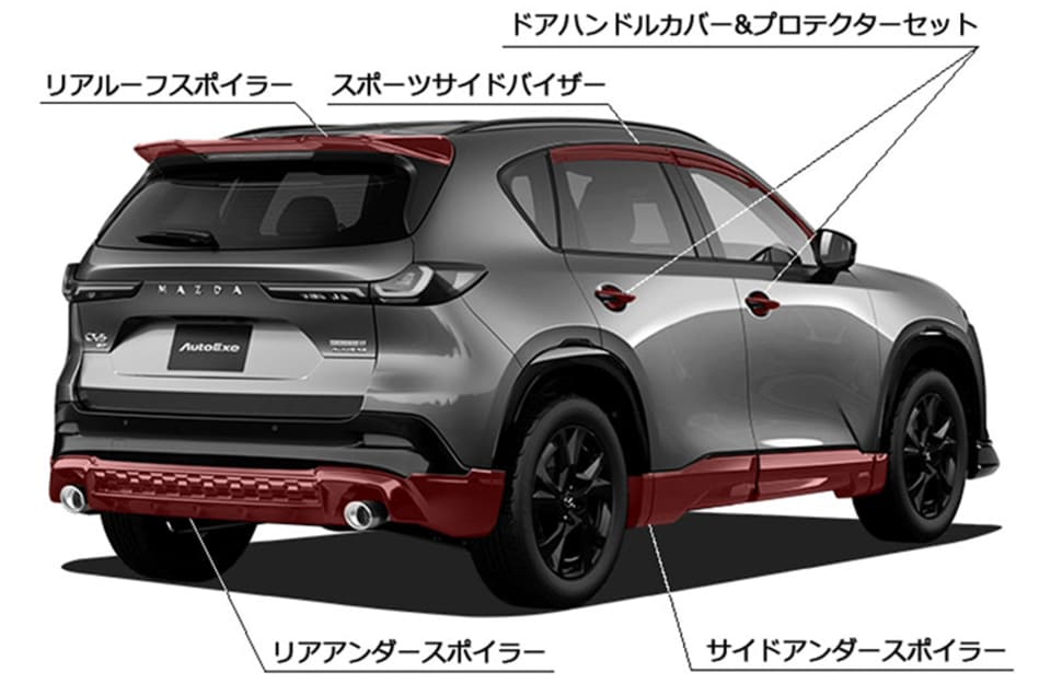 オートエクゼ、新型CX-5用スタイリングキット「KM-07」とアクティブ派