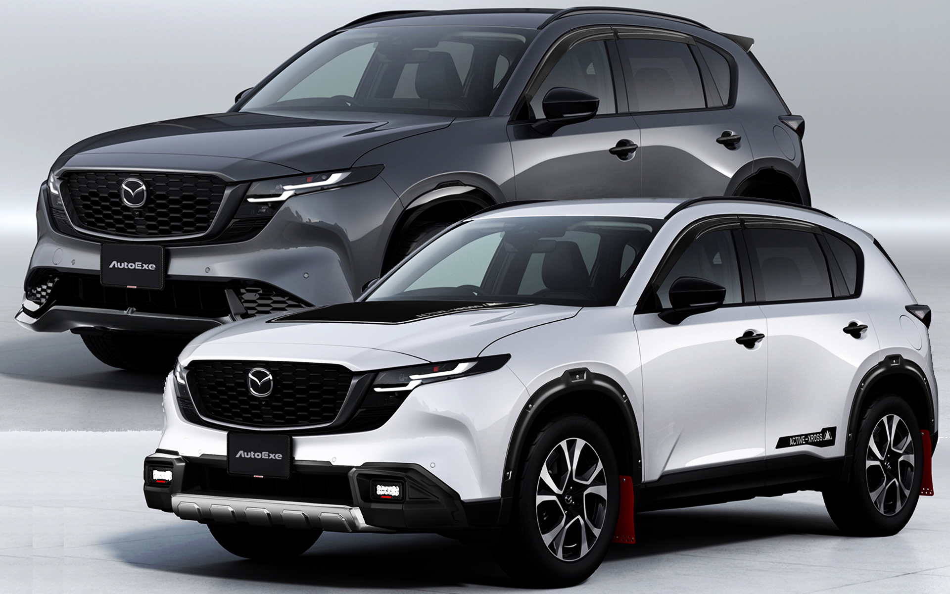 オートエクゼの新型「CX-5」用スタイリングキット装着イメージ