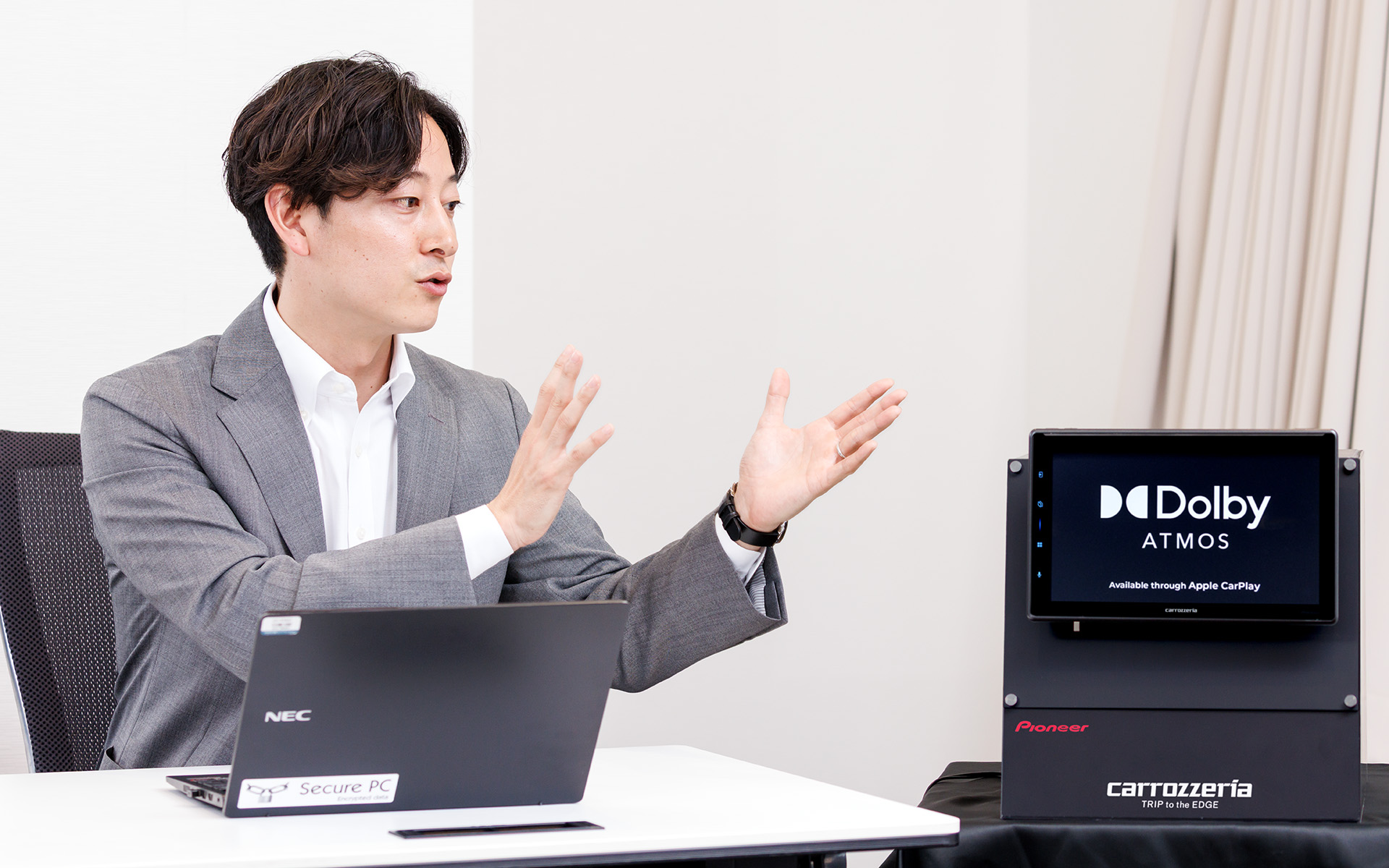 マーケティングを担当する堤大士氏