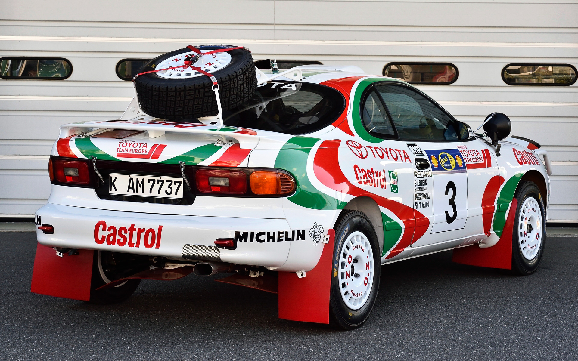 トヨタのセリカGT-FOUR（ST185型）が履いていた「Rally Racing」ホイール