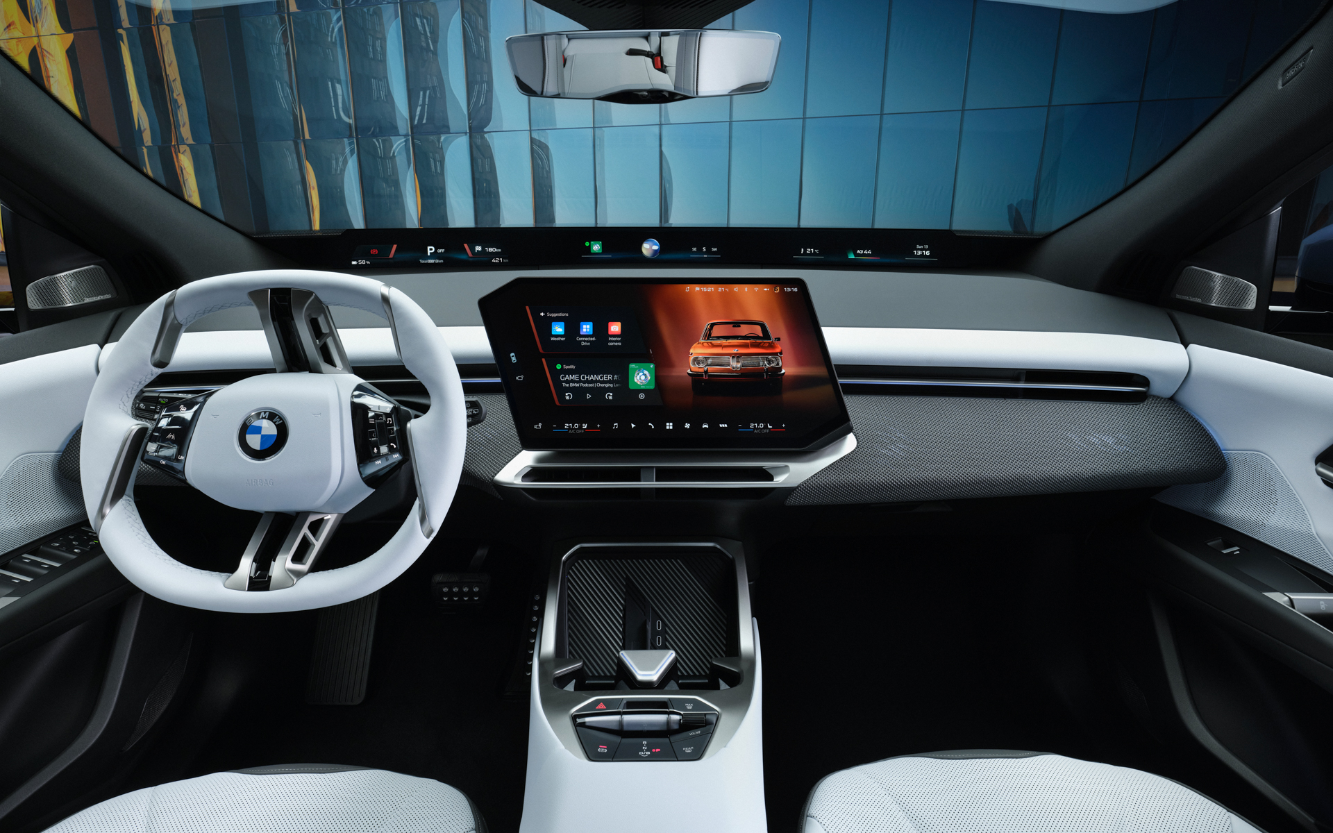BMWのノイエ・クラッセ第1弾モデル新型「iX3」のインテリア