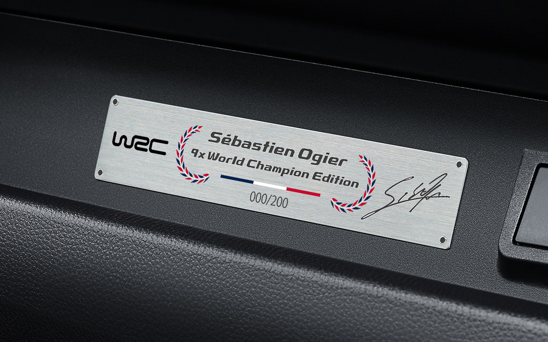 GRヤリス Sebastien Ogier 9x World Champion Edition