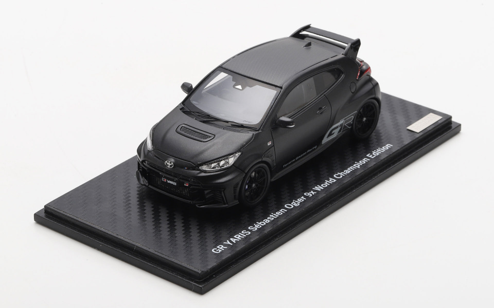 完売品 1/43 GAZOO MORIZO モリゾウ GRヤリス　ミニカー トヨタ、GRヤリスの特別仕様車「モリゾウRR」「セバスチャン・オジエ9x
