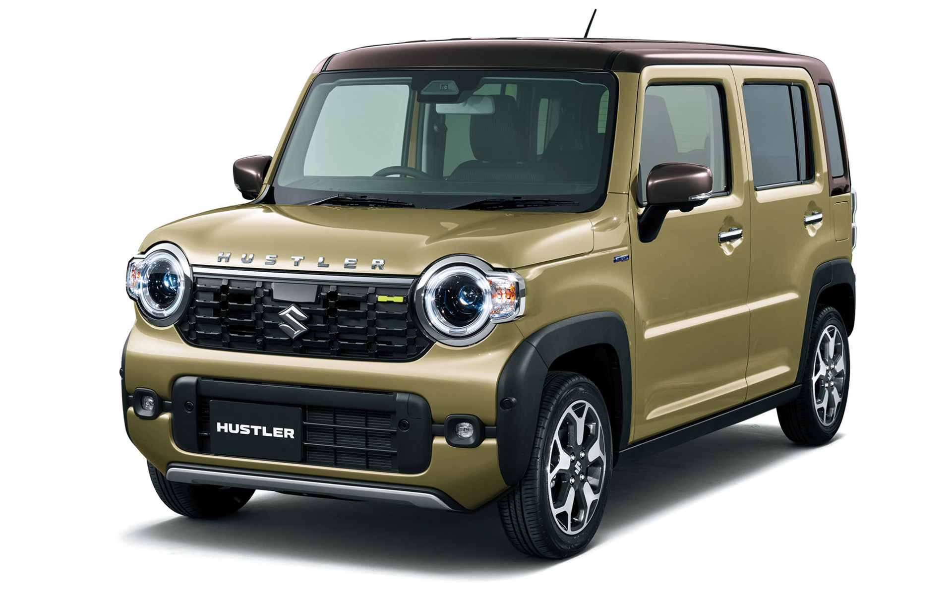 ハスラー HYBRID X新色「ウッドランドカーキメタリック アーバンブラウン2トーン」