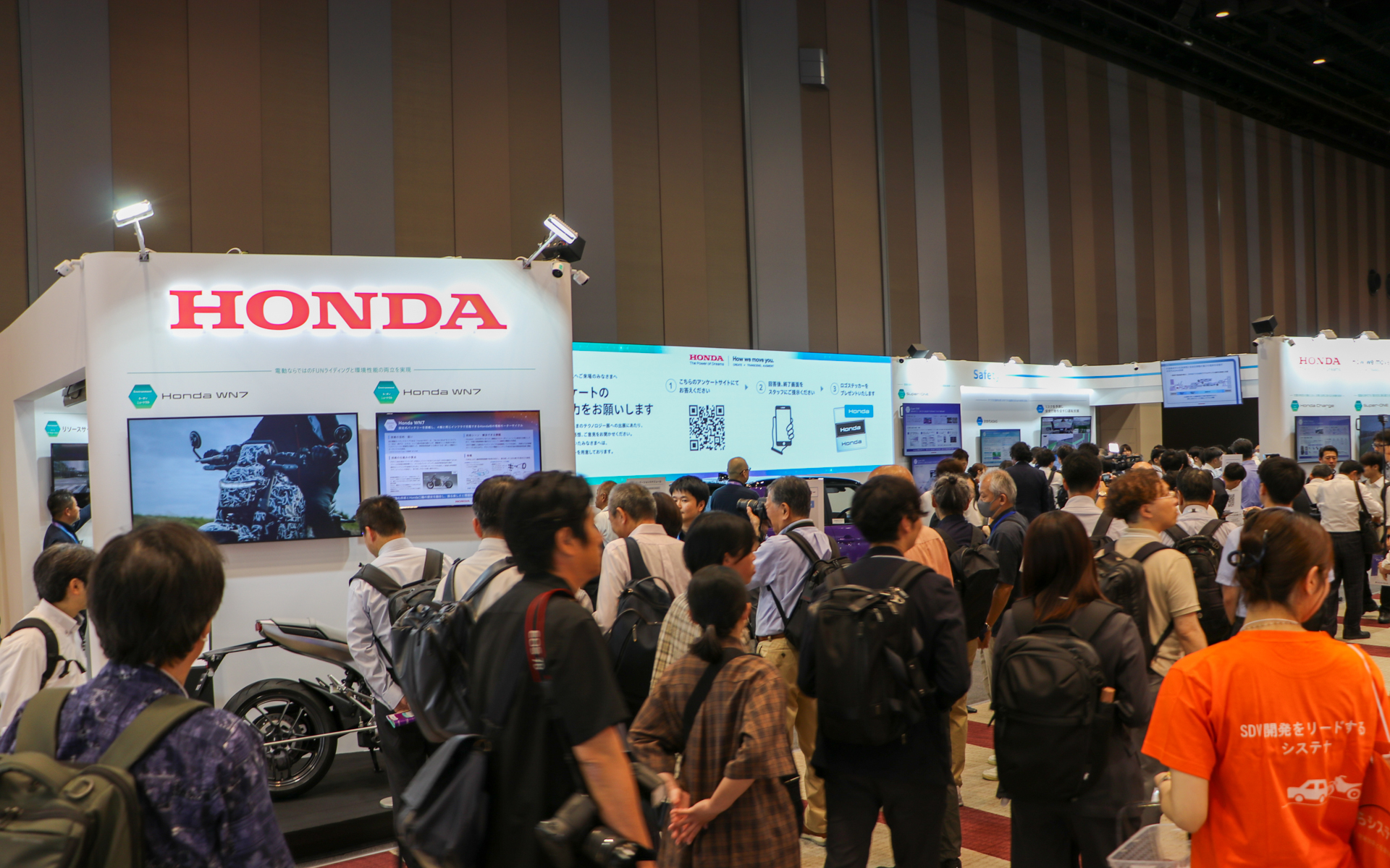 ホンダブースはノース会場N03なので、ぜひ足を運んでみてほしい