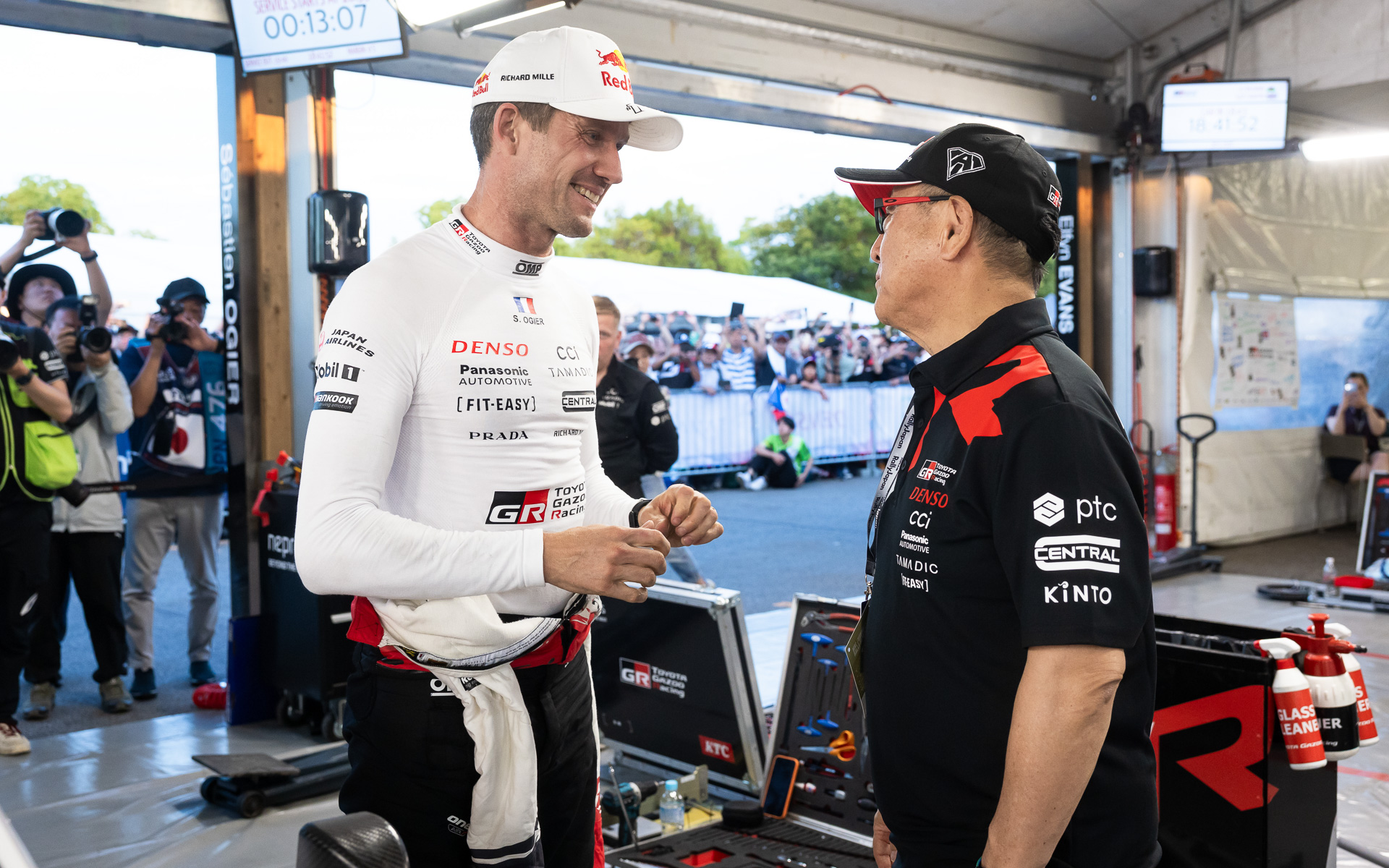 セバスチャン・オジエ選手と