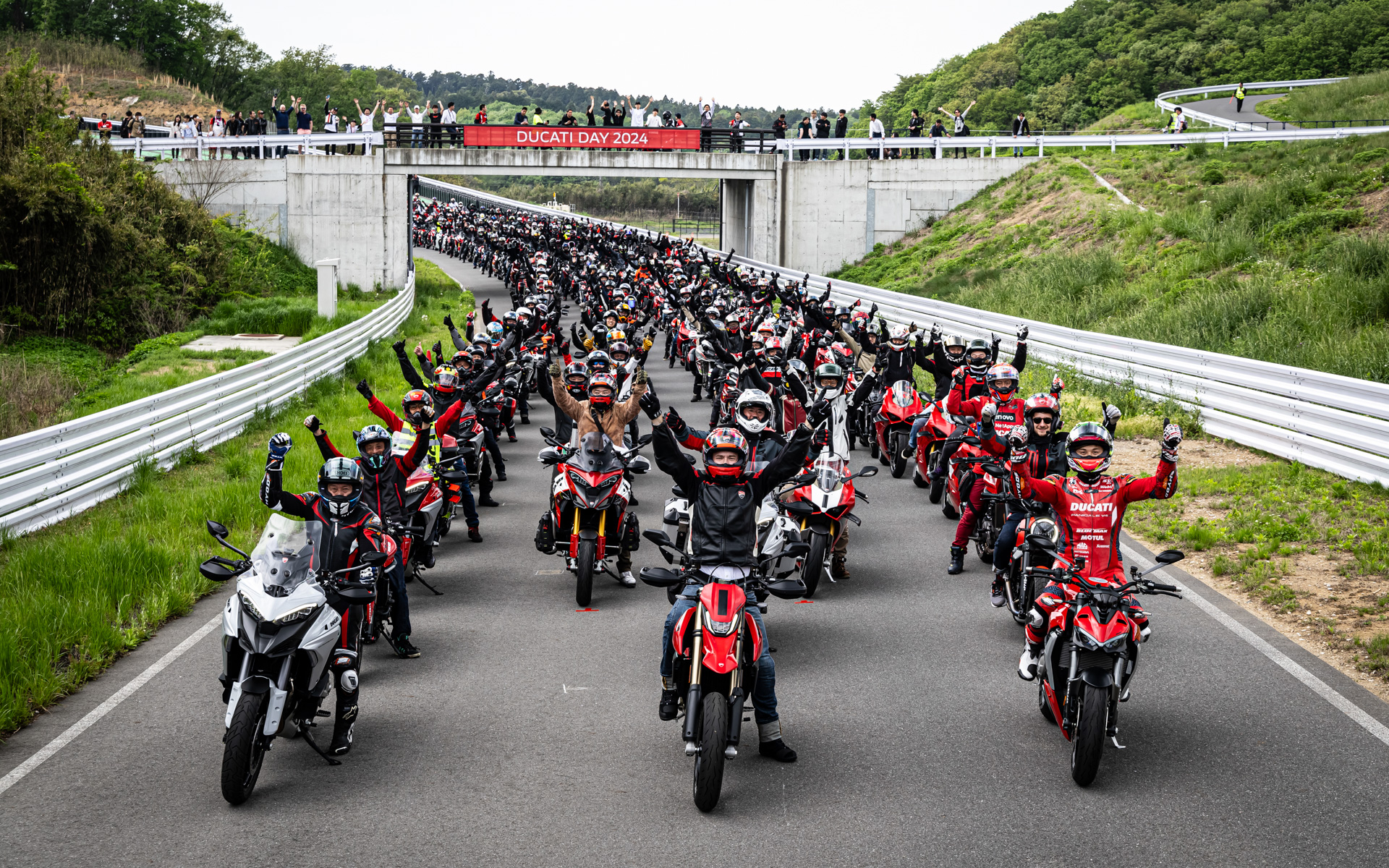 6月6日に鈴鹿サーキットで開催されるブランド体験型イベント「Ducati Day 2026」（写真は2024年開催のもの）