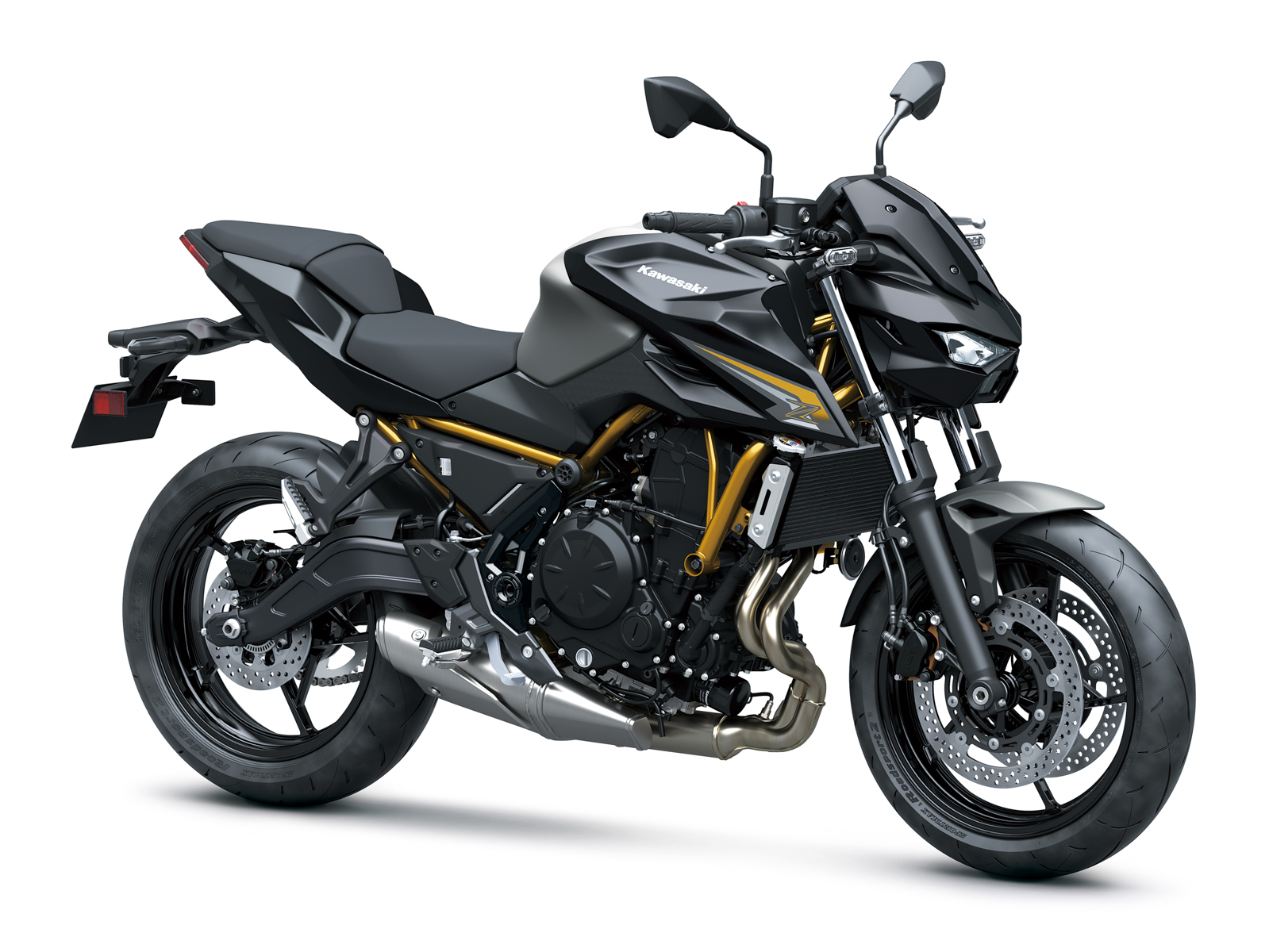 高張力鋼を使用し、理想的なパイプレイアウトを追求した重さ15kgのトレリスフレームと、低いシート高と良好な足つき性に貢献するツインチューブタイプのリアフレームを採用した