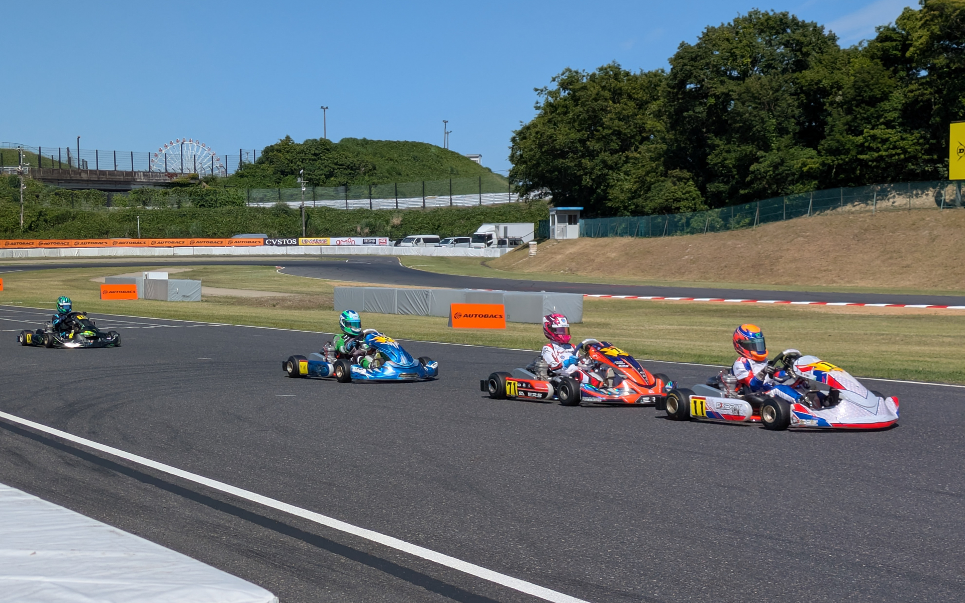 この日鈴鹿サーキット南コースでは「AUTOBACS GPR KARTING SERIES 全日本カート選手権」が開催されていた