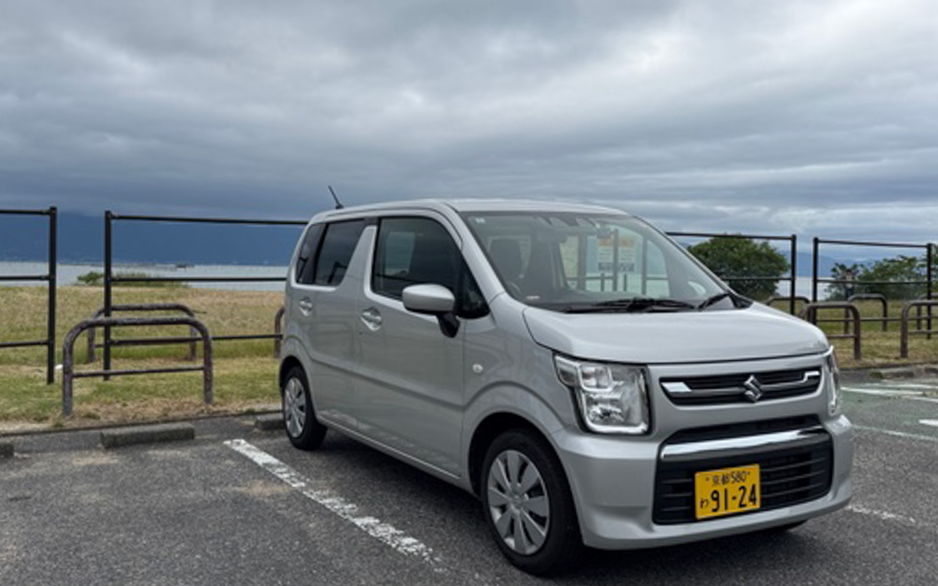 琵琶湖ドライブの相棒はワゴンR！　よく走り、使い勝手も最高の軽自動車だということをあらためて実感しました