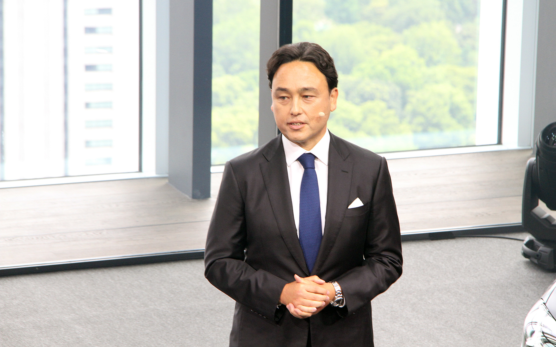 メルセデス・ベンツ日本合同会社 社長兼CEOのゲルティンガー剛氏