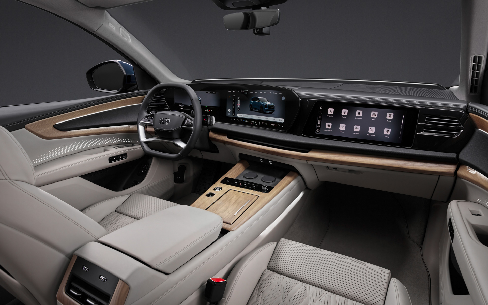 新型「Q7」のインテリア