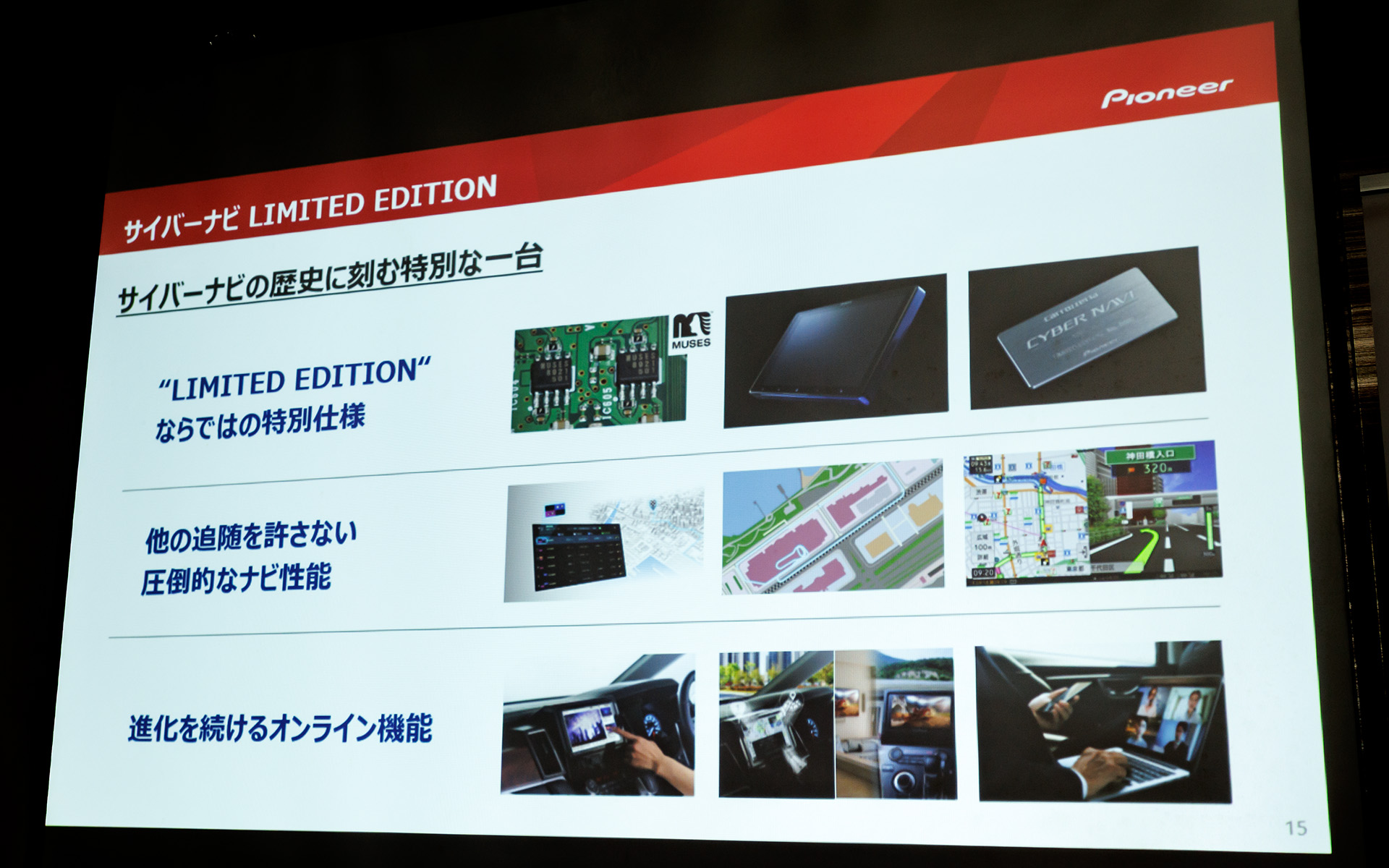サイバーナビ LIMITED EDITIONの特徴