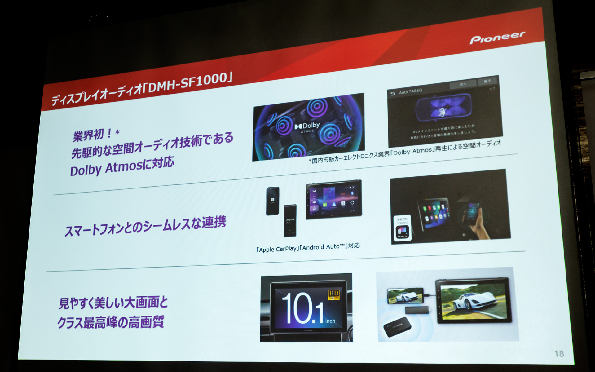DMH-SF1000の特徴