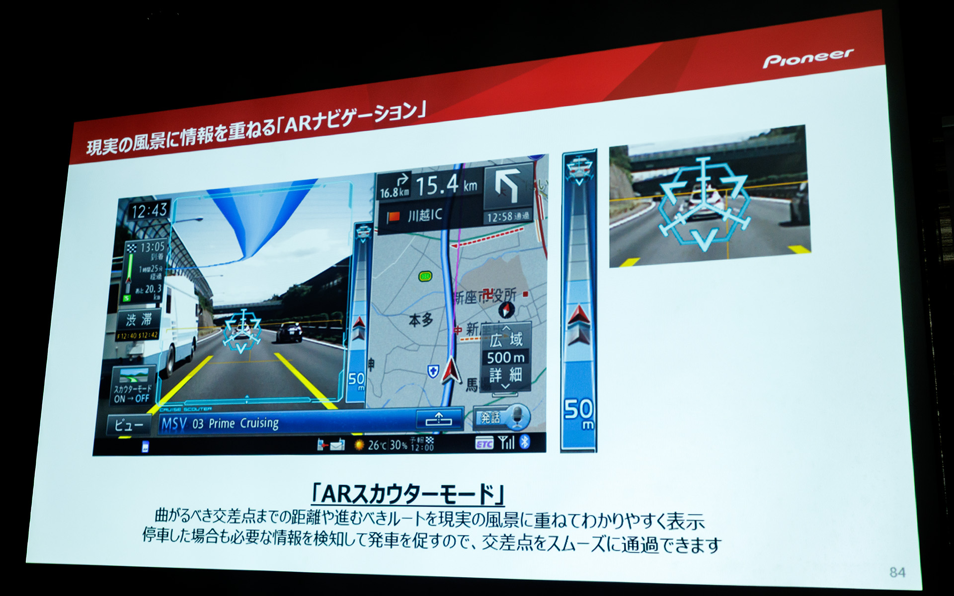 パイオニアのドライブレコーダーのルーツはサイバーナビが採用していた「ARスカウター」