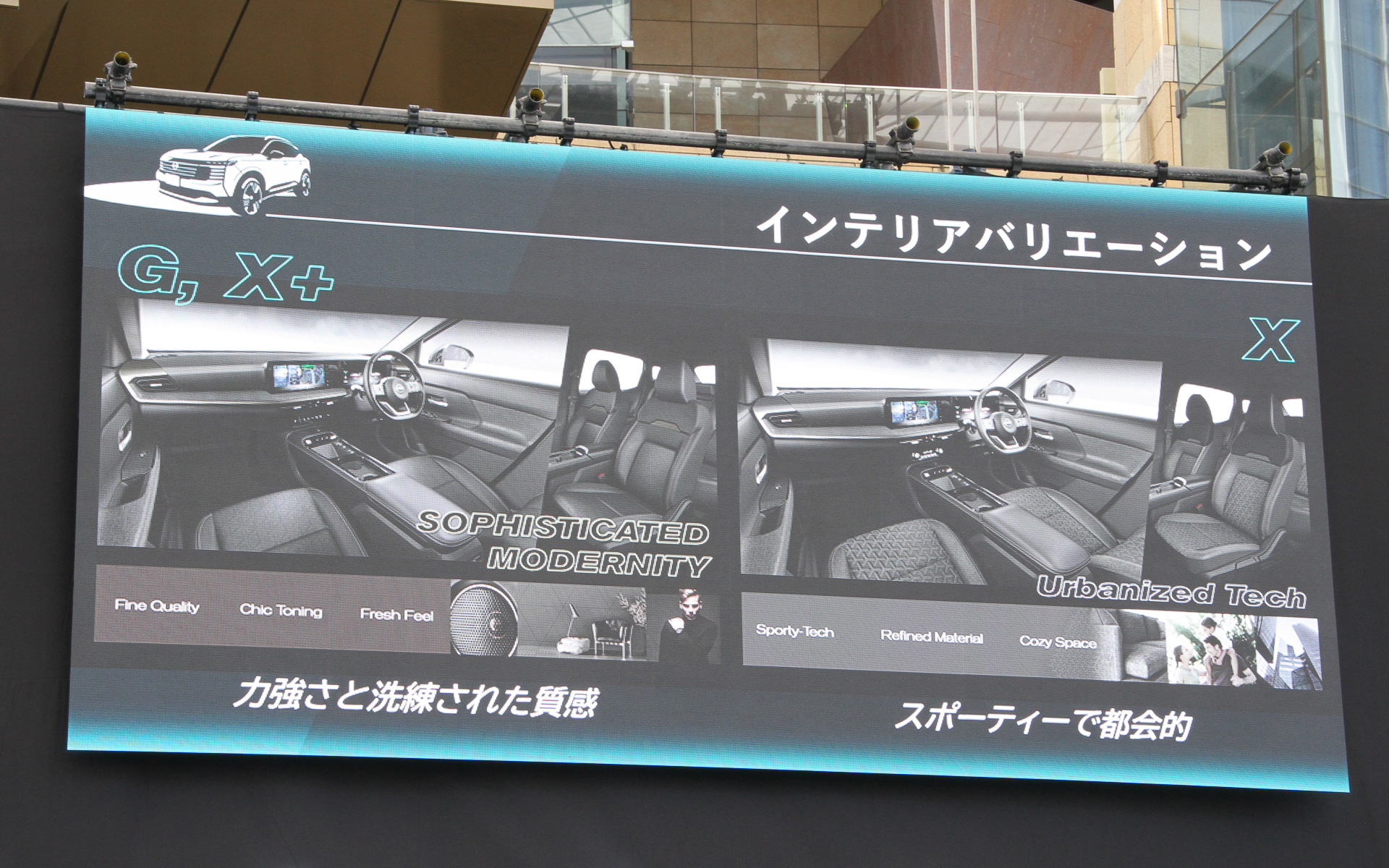 インテリアバリエーションについて