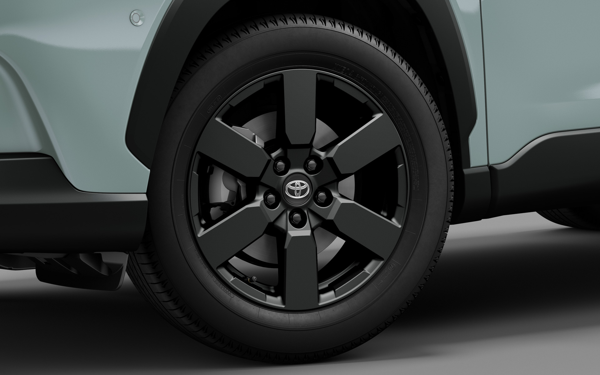 215/60R17タイヤ＆17×6.5Jアルミホイール（マットグレーメタリック塗装／センターオーナメント／ブラックホイールナット付）