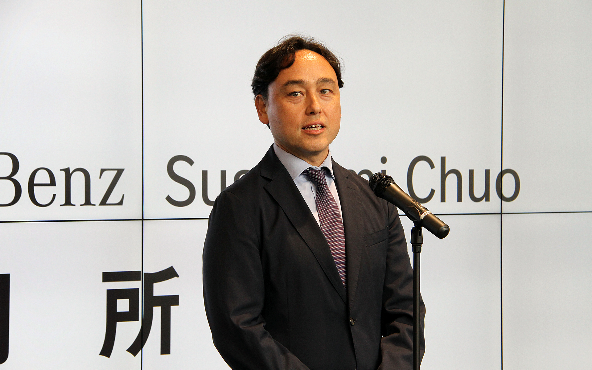 メルセデス・ベンツ日本合同会社 社長 兼 CEOのゲルティンガー剛氏