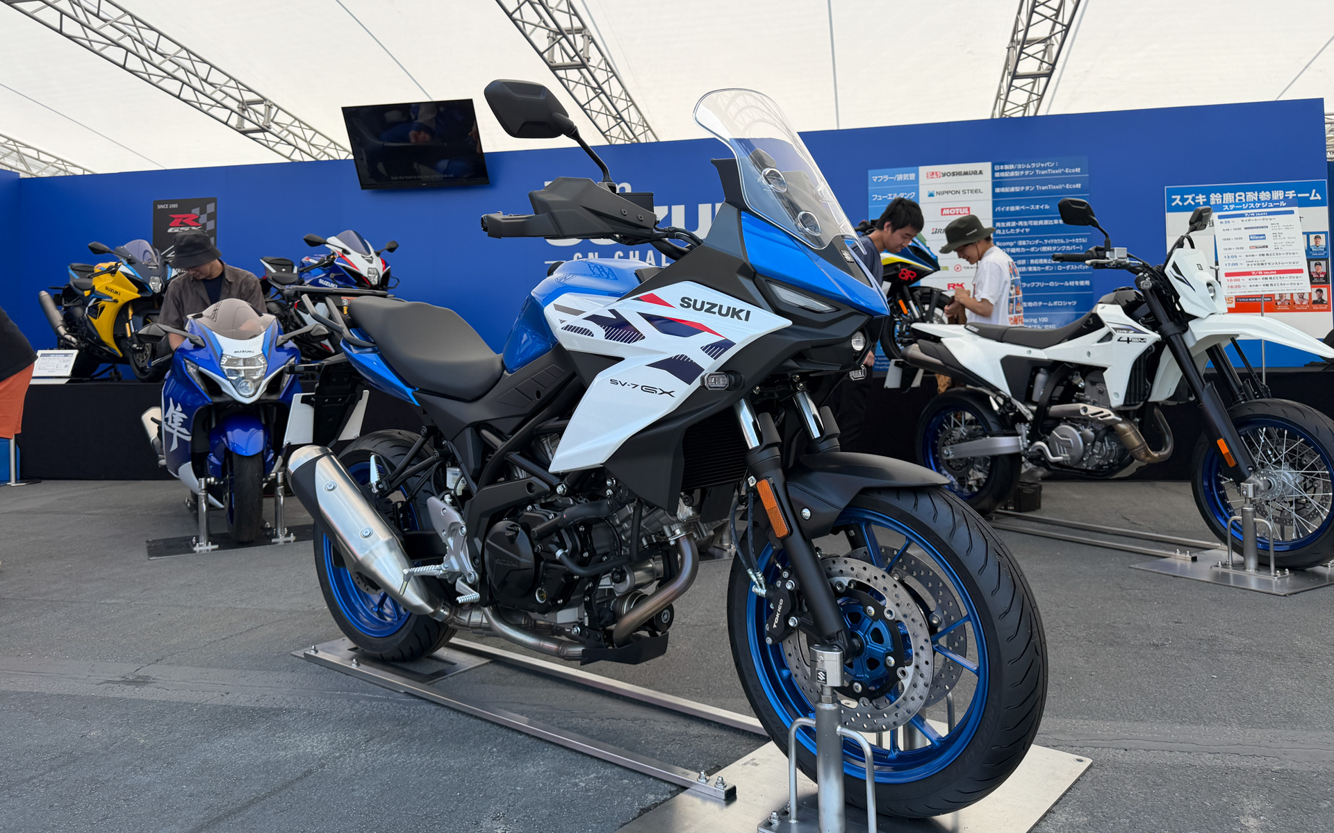 新型「SV-7GX」（参考出品）
