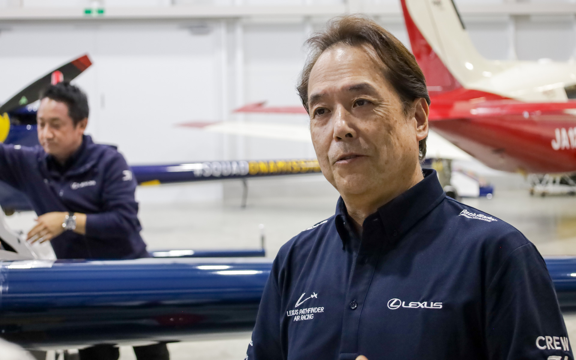 レクサス パスファインダー エアレーシング 操縦環境チームリーダーの尾崎修一氏