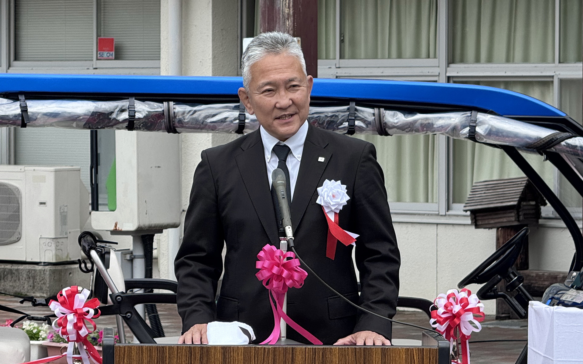 株式会社ブリヂストン 常務役員 BSJPタイヤ販売事業管掌 兼 ブリヂストンタイヤソリューションジャパン株式会社 代表取締役社長の蓮沼利幸氏