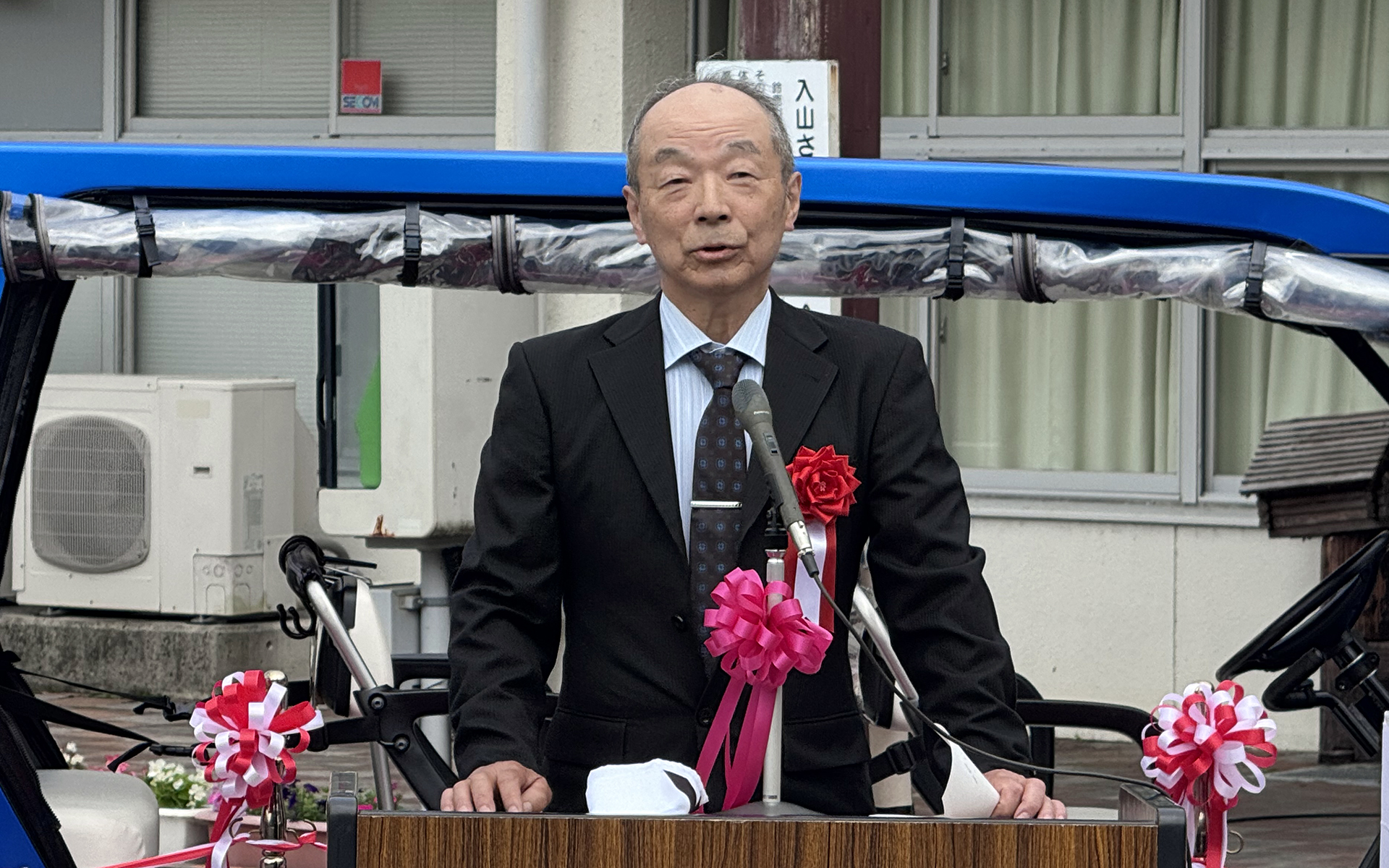 一般社団法人奥永源寺渓流の里 代表理事の池田則之氏