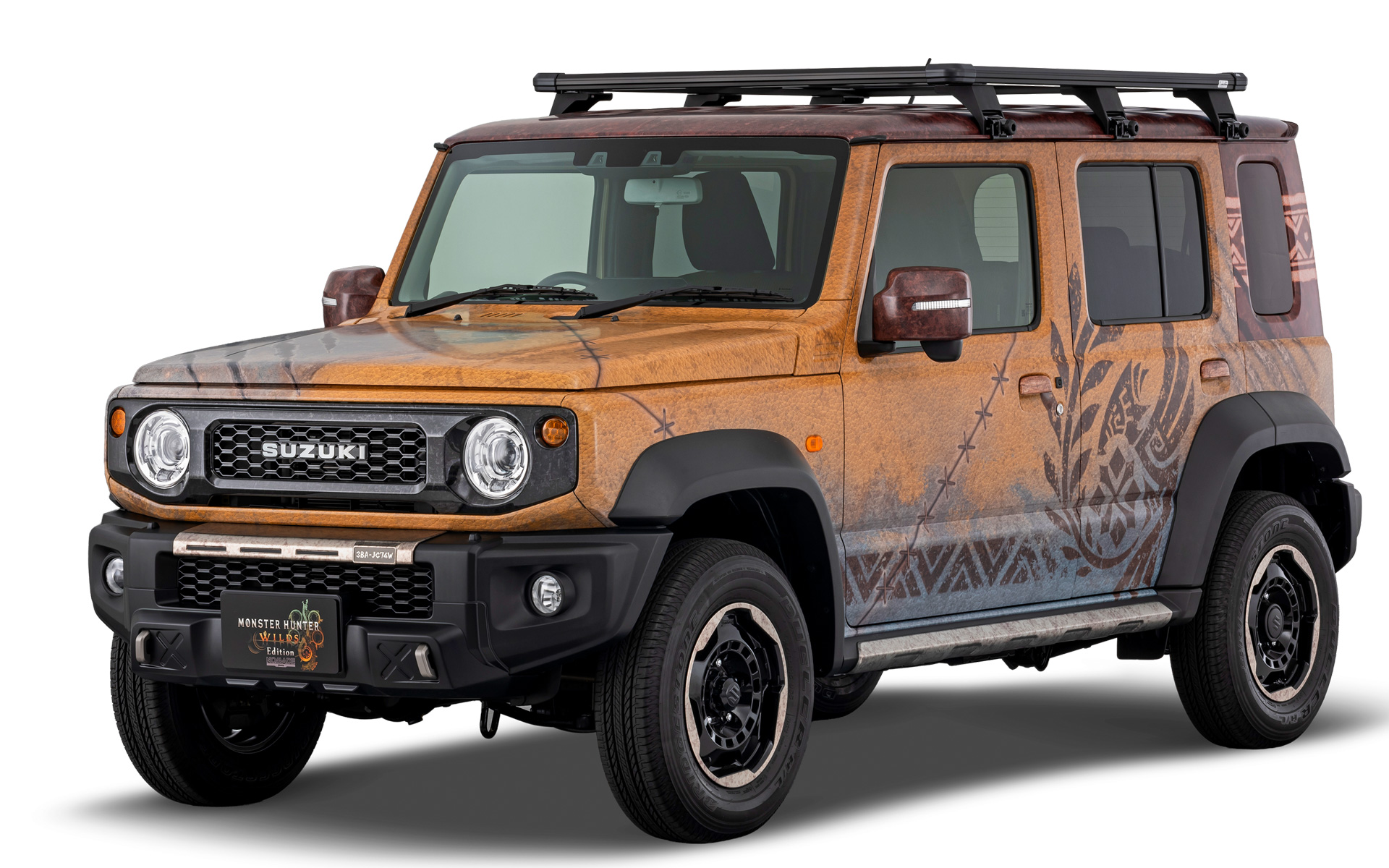 東京オートサロン2026などに出品された「JIMNY NOMADE MONSTER HUNTER WILDS Edition」