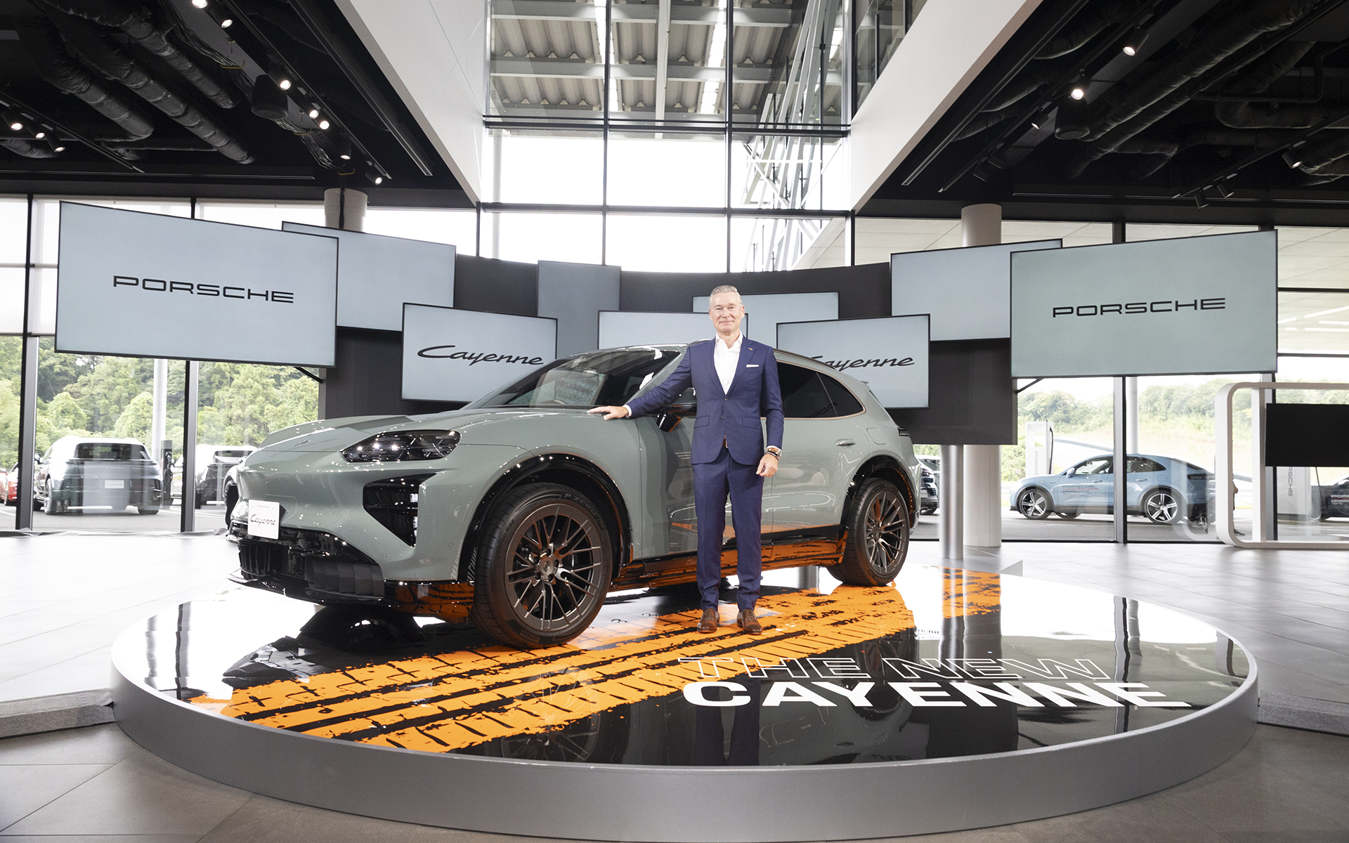ポルシェ・エクスペリエンスセンター東京で新型「カイエン」のジャパンプレミアが行なわれた