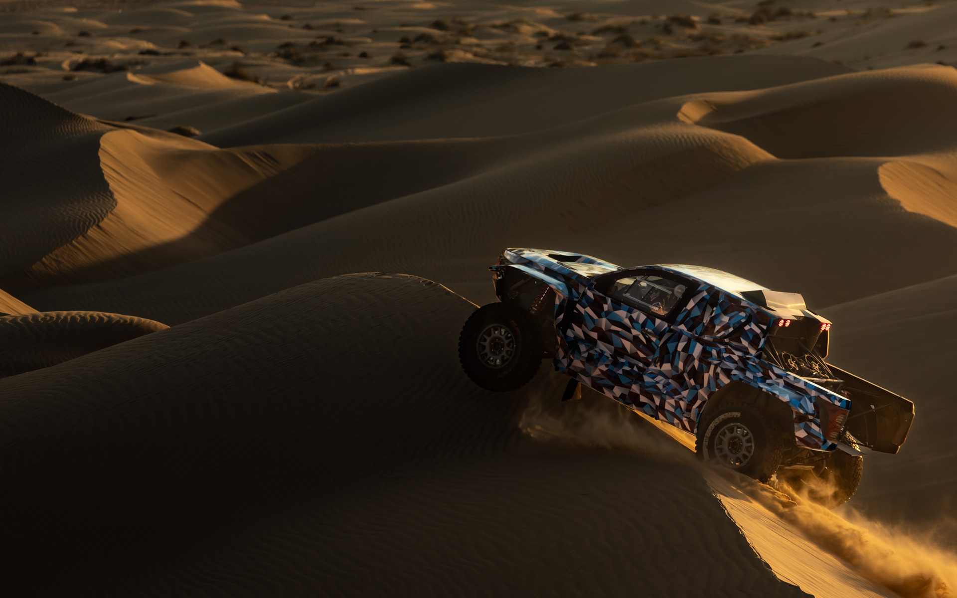 2027年のダカールラリー「Dakar Future Mission 1000」カテゴリーに参戦する「DKR GR FC Hilux」