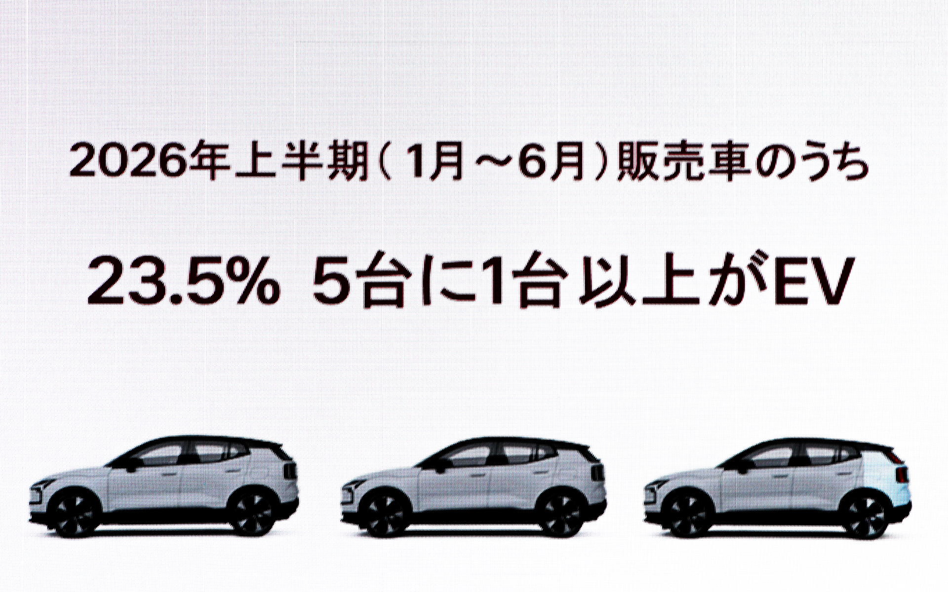 2026年の上半期は5台に1台以上がBEVというボルボ