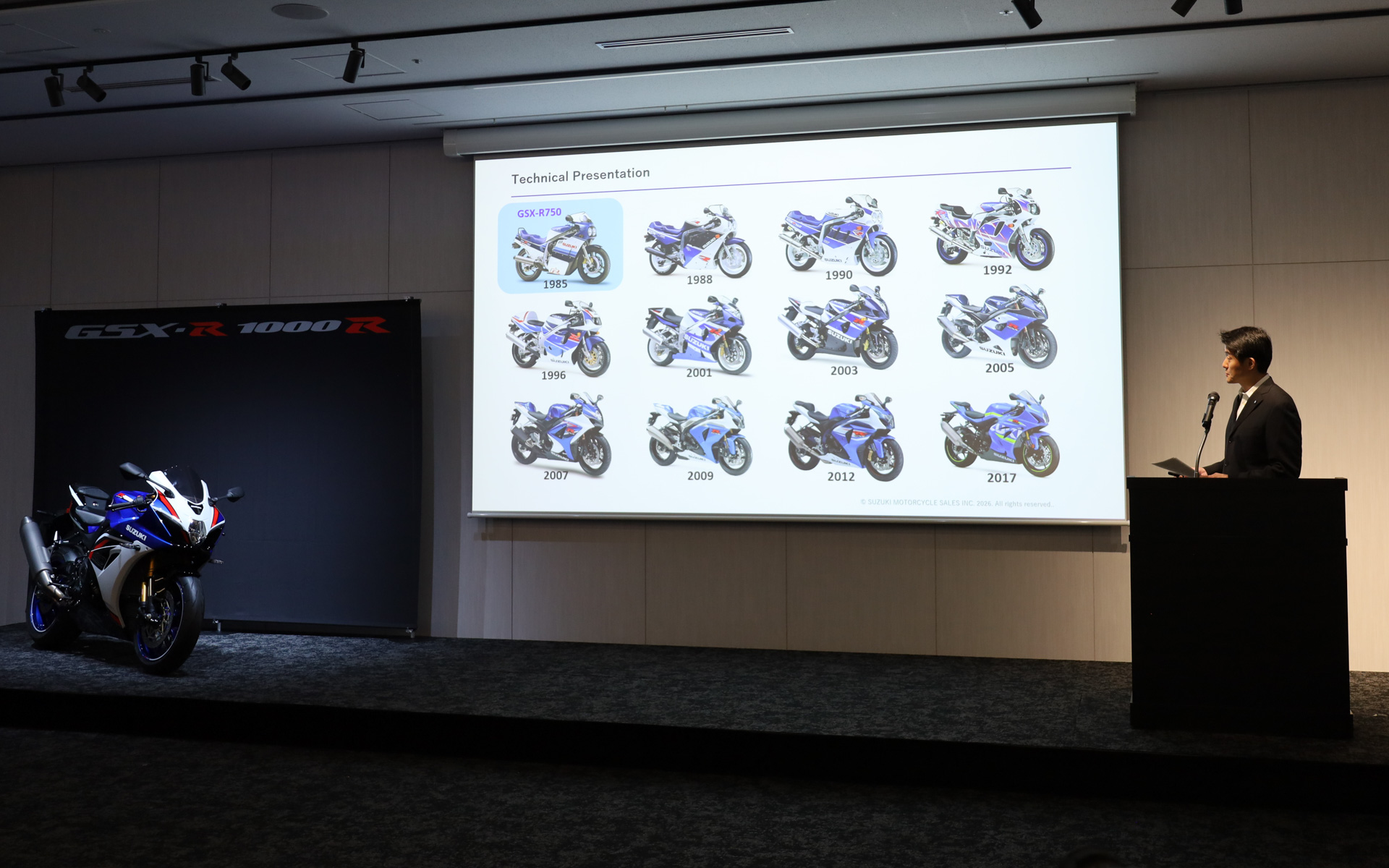 初代GSX-Rから続く歴代シリーズの歴史の振り返り