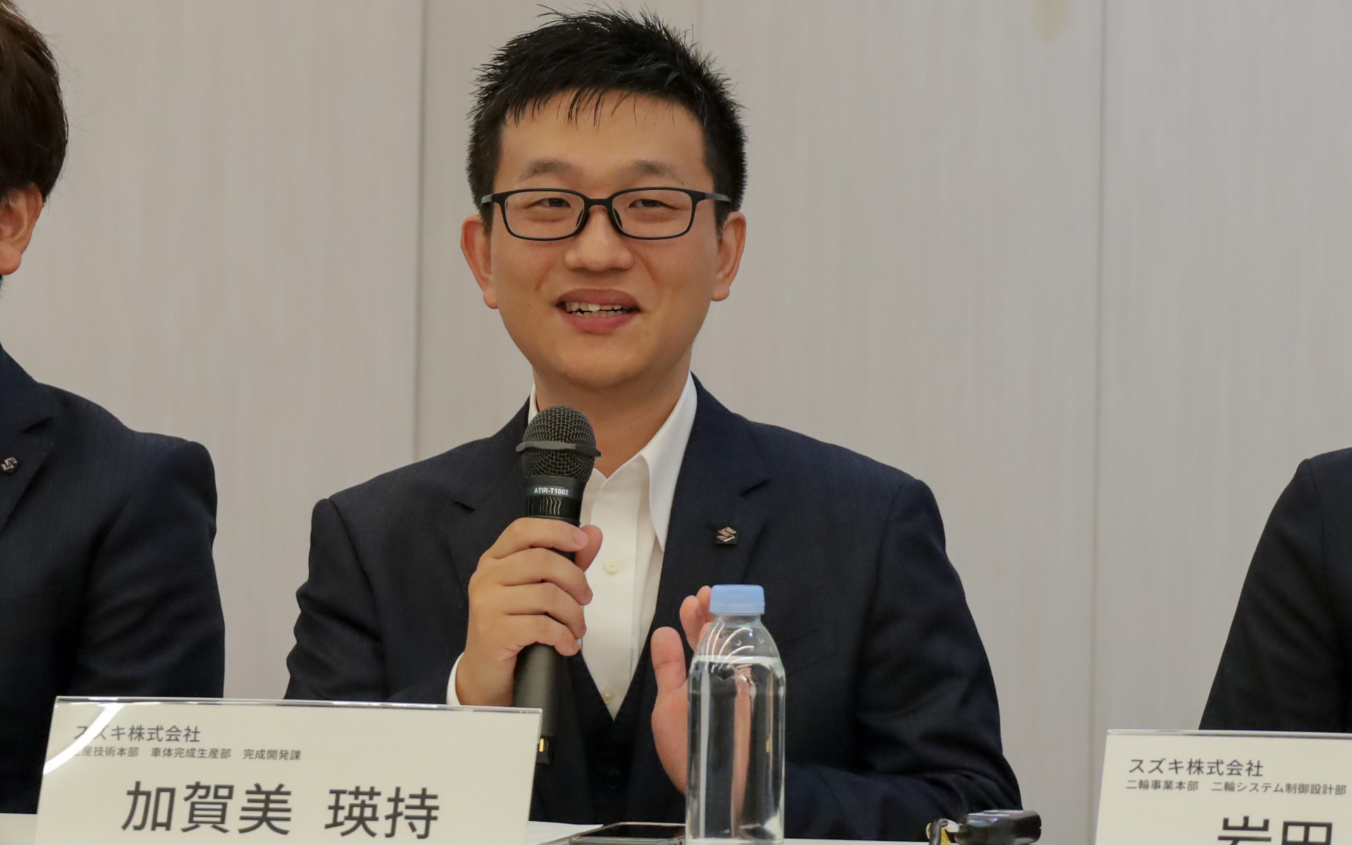 生産技術を担当した加賀美瑛持氏