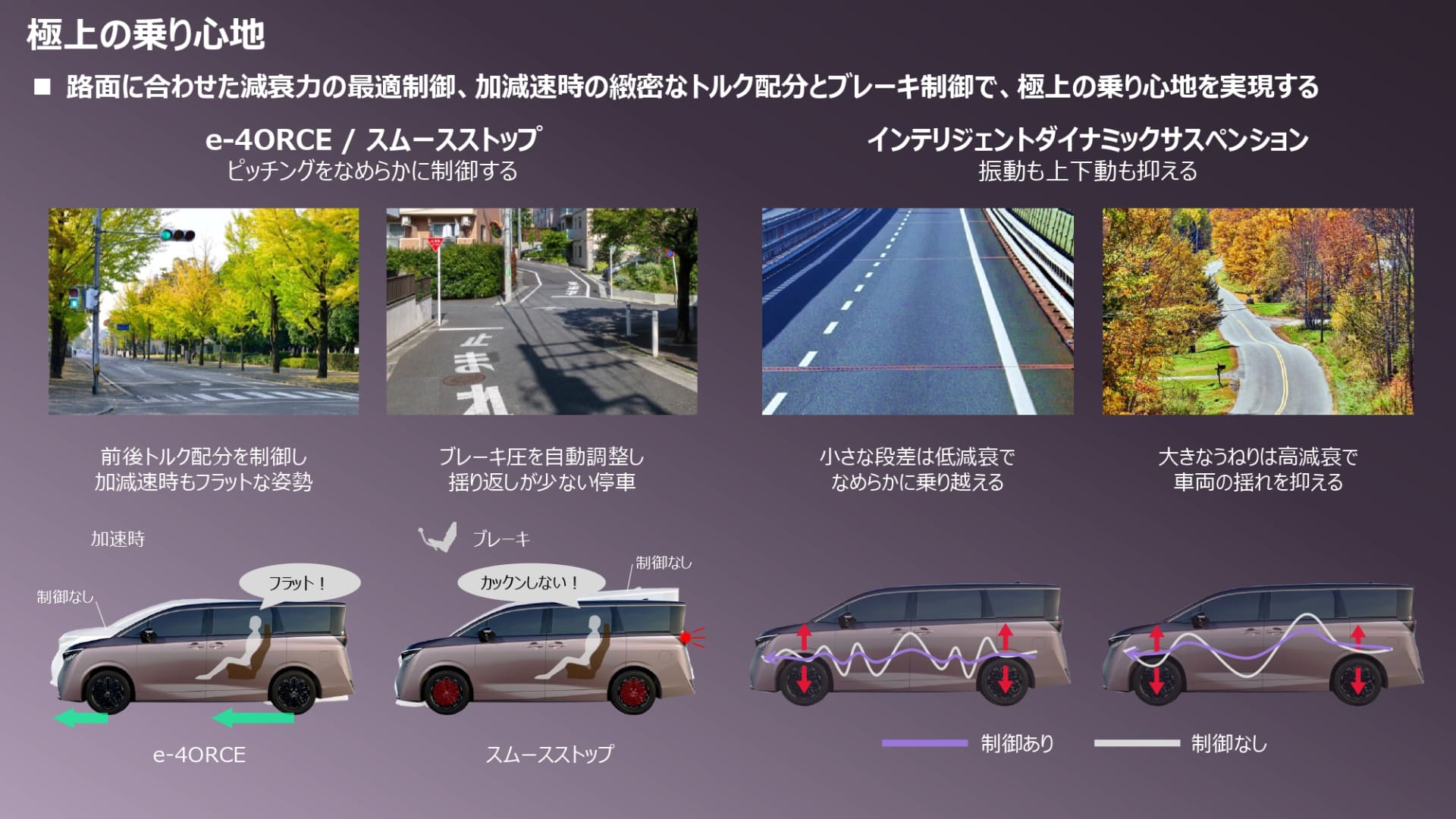 極上の乗り心地